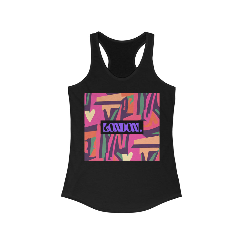 PsychedeliScope: Echoes of ModArt Fusion - Racerback Tank Top