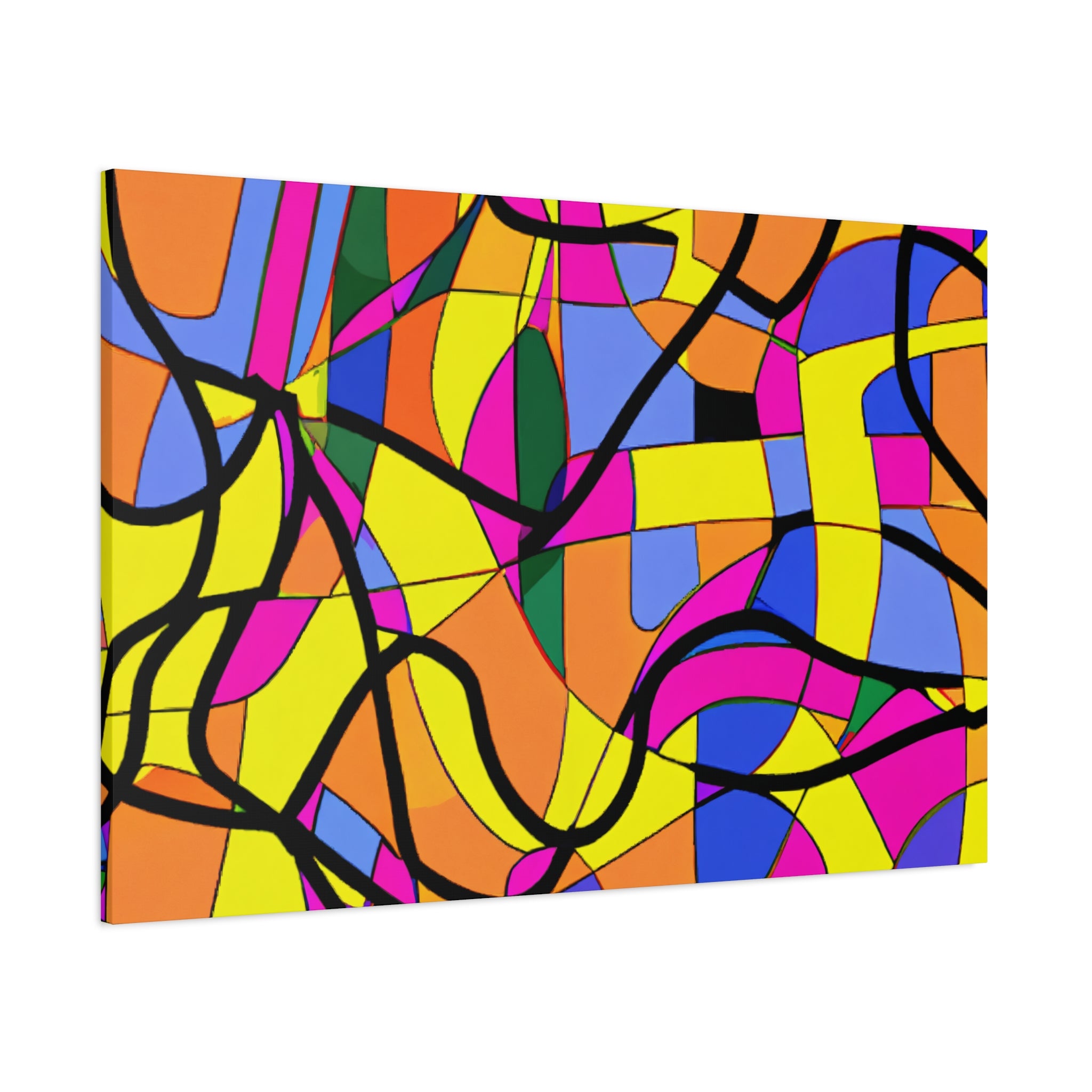Groovy Kaleidoscope - Canvas