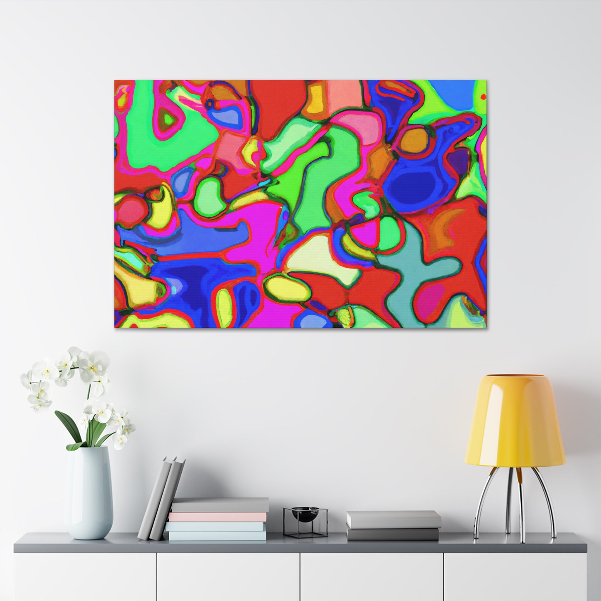 Groovy Kaleidoscope - Canvas