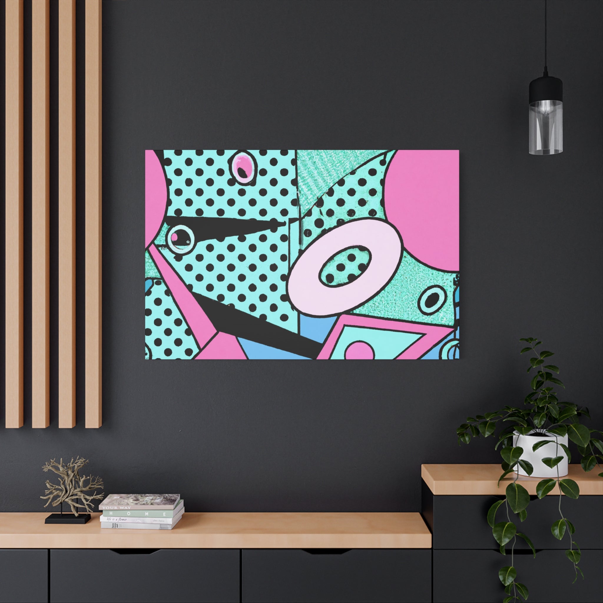 Cosmic Grooves - Canvas