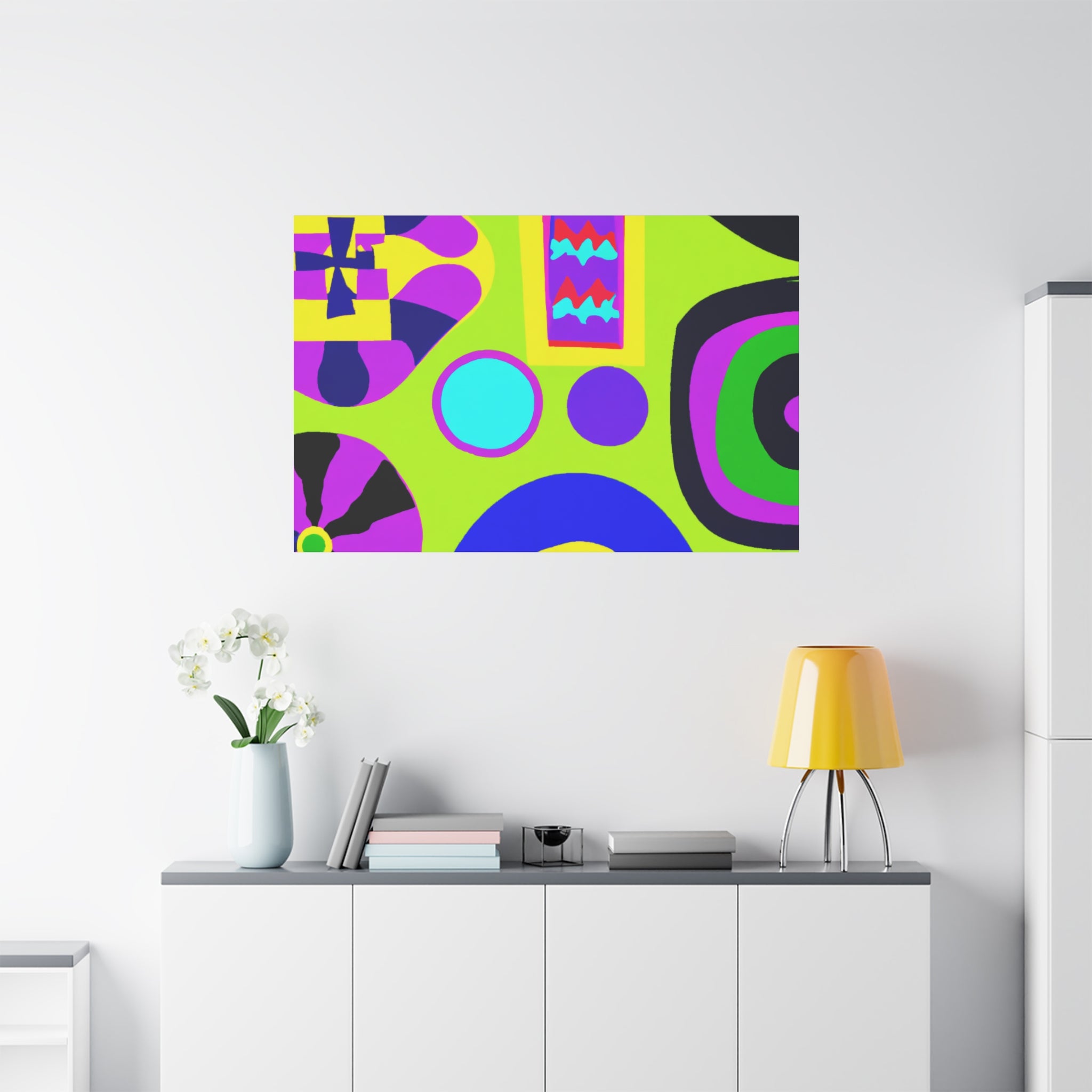 Groovy Nebula - Canvas