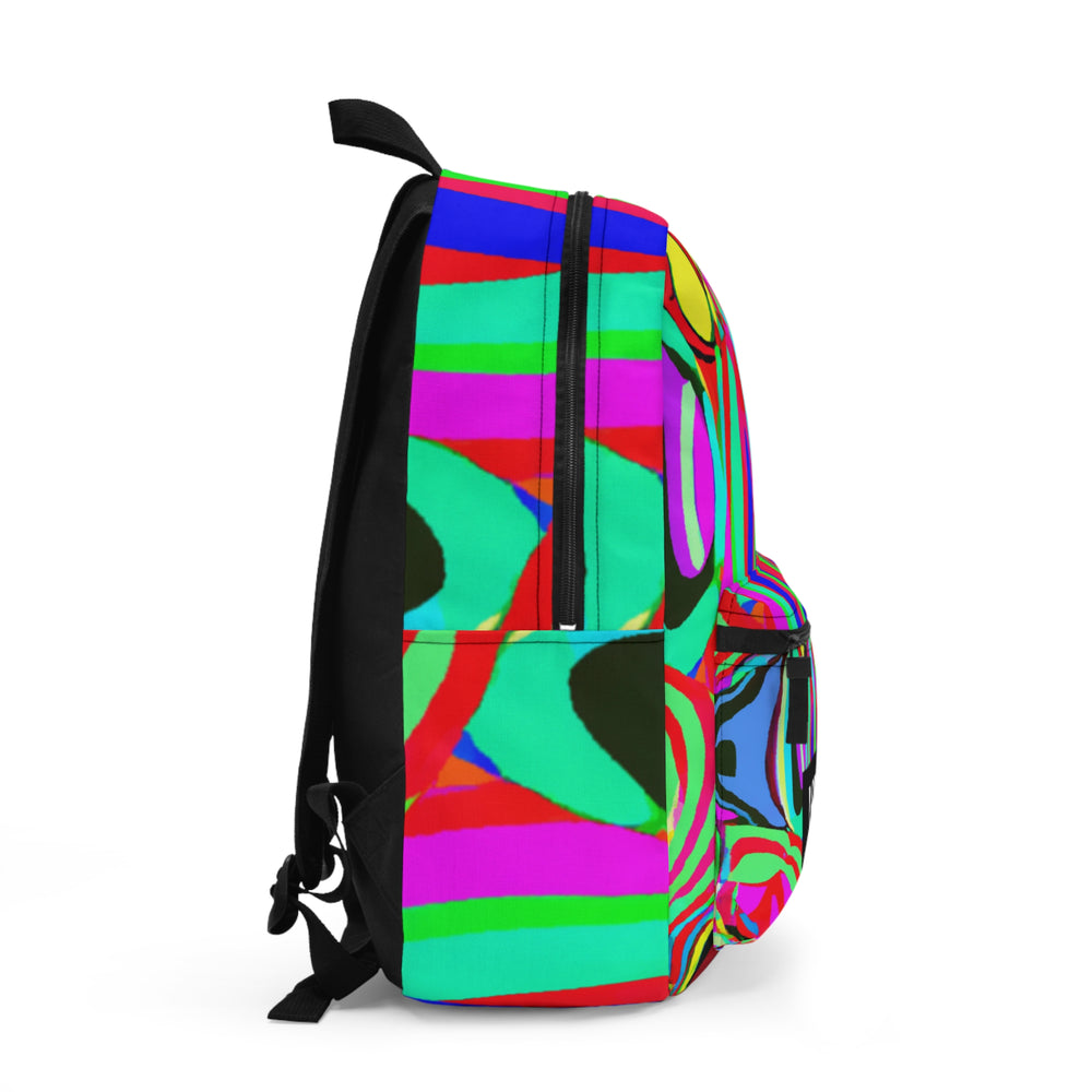 "Groovy Galaxy Vintage Vibes" - Backpack