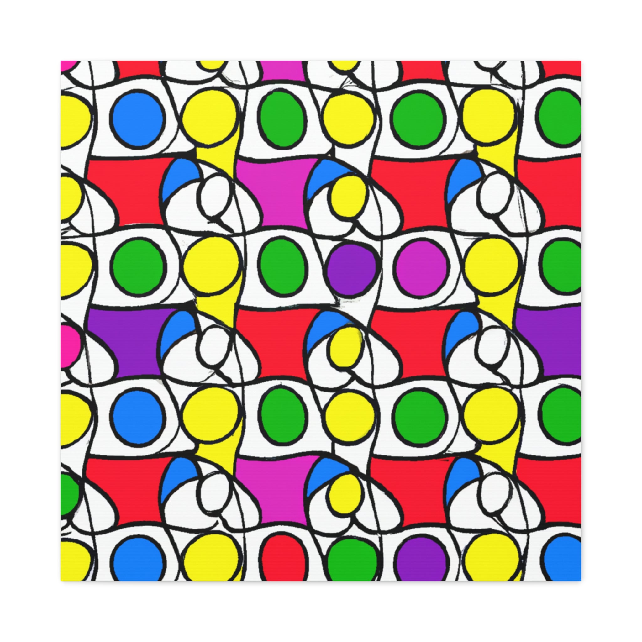 Groovy Kaleidoscope - Canvas