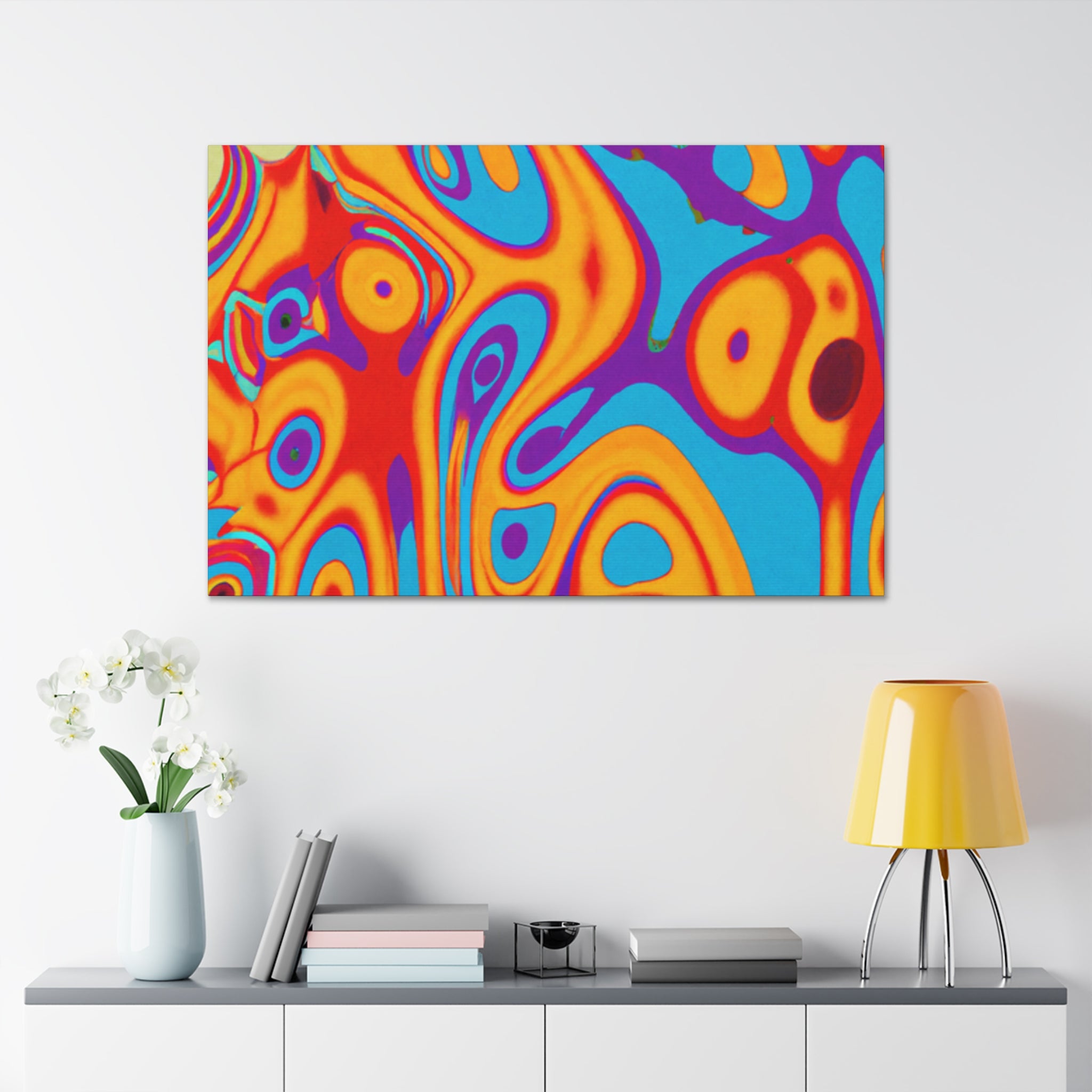 Groovy Kaleidoscope - Canvas