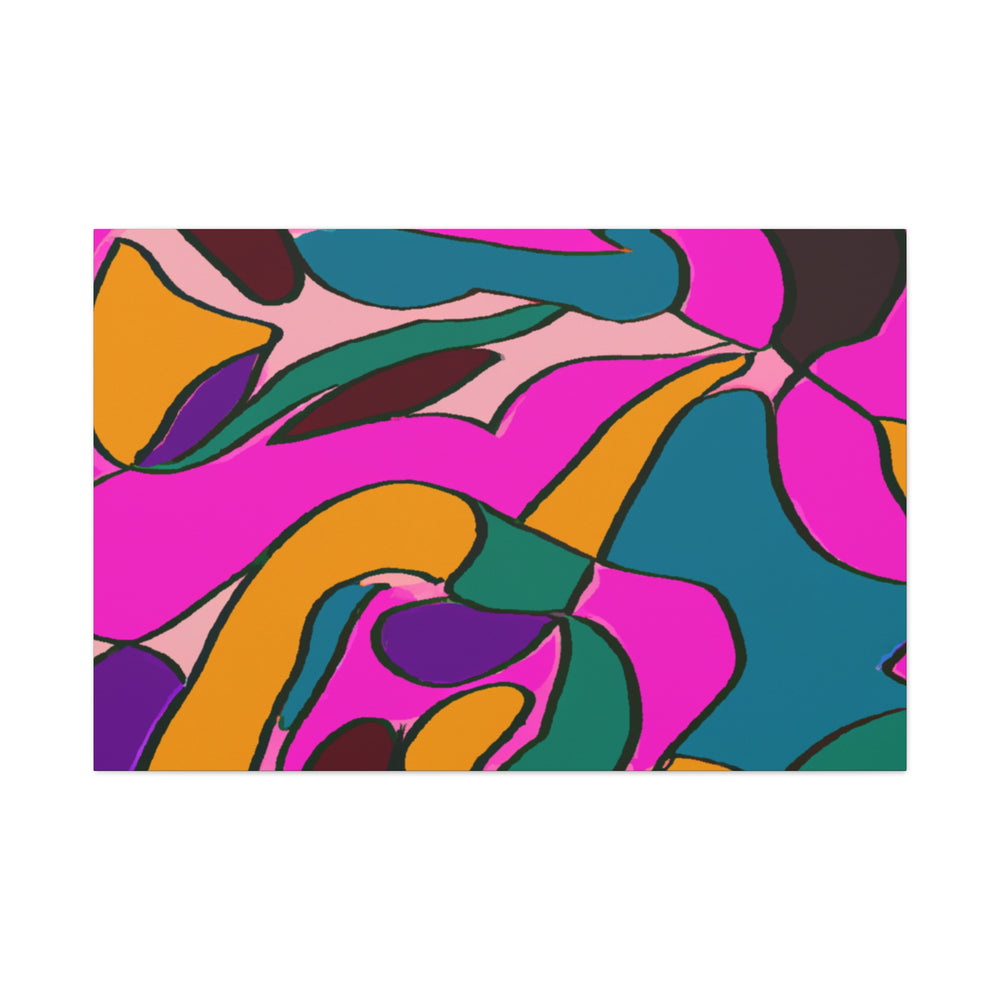 Groovy Kaleidoscope - Canvas