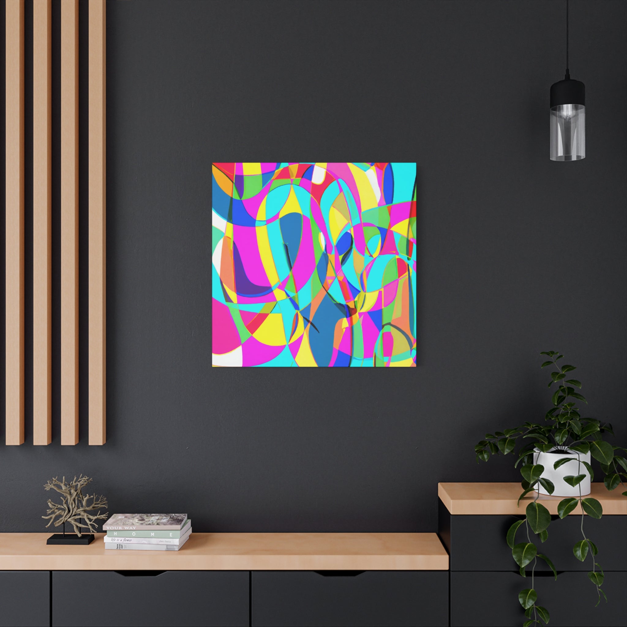 Cosmic Grooveburst - Canvas