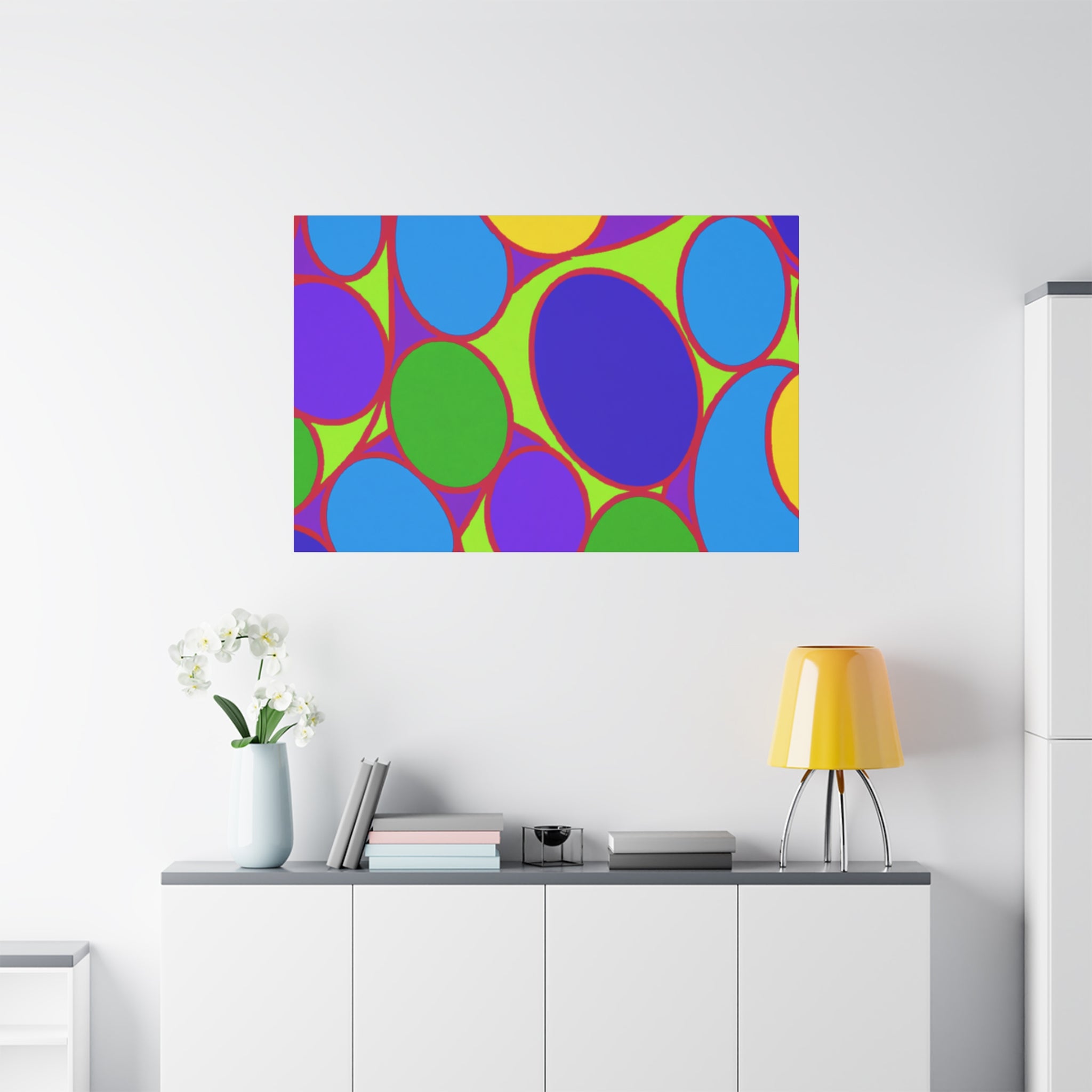 Groovy Kaleidoscope - Canvas