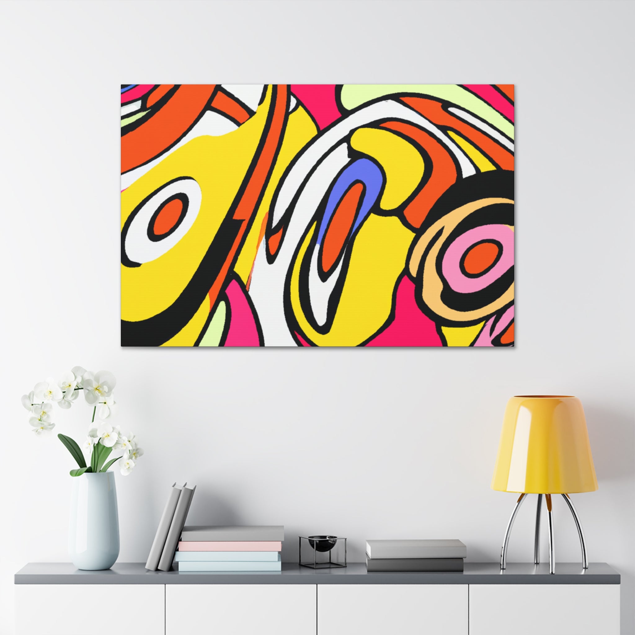 Groovy Kaleidoscope - Canvas