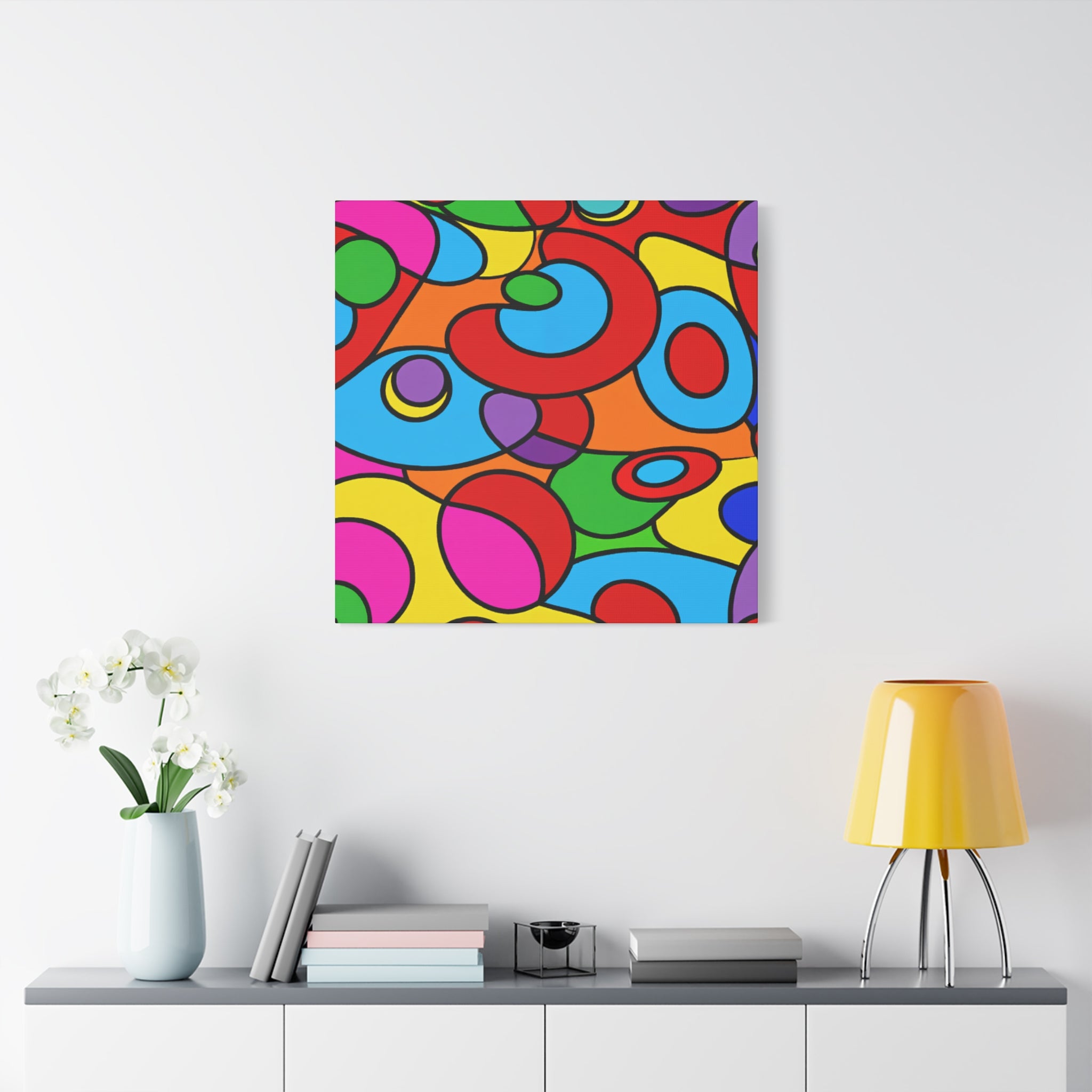Groovy Kaleidoscope - Canvas