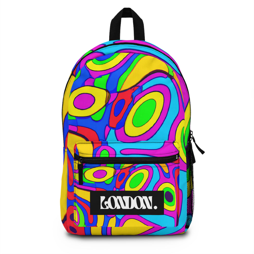 "Groovy Prism PopShop" - Backpack