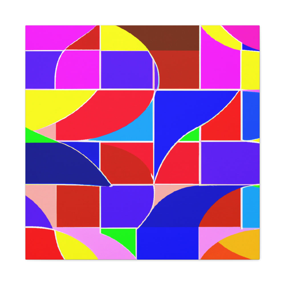 Groovy Kaleidoscope - Canvas