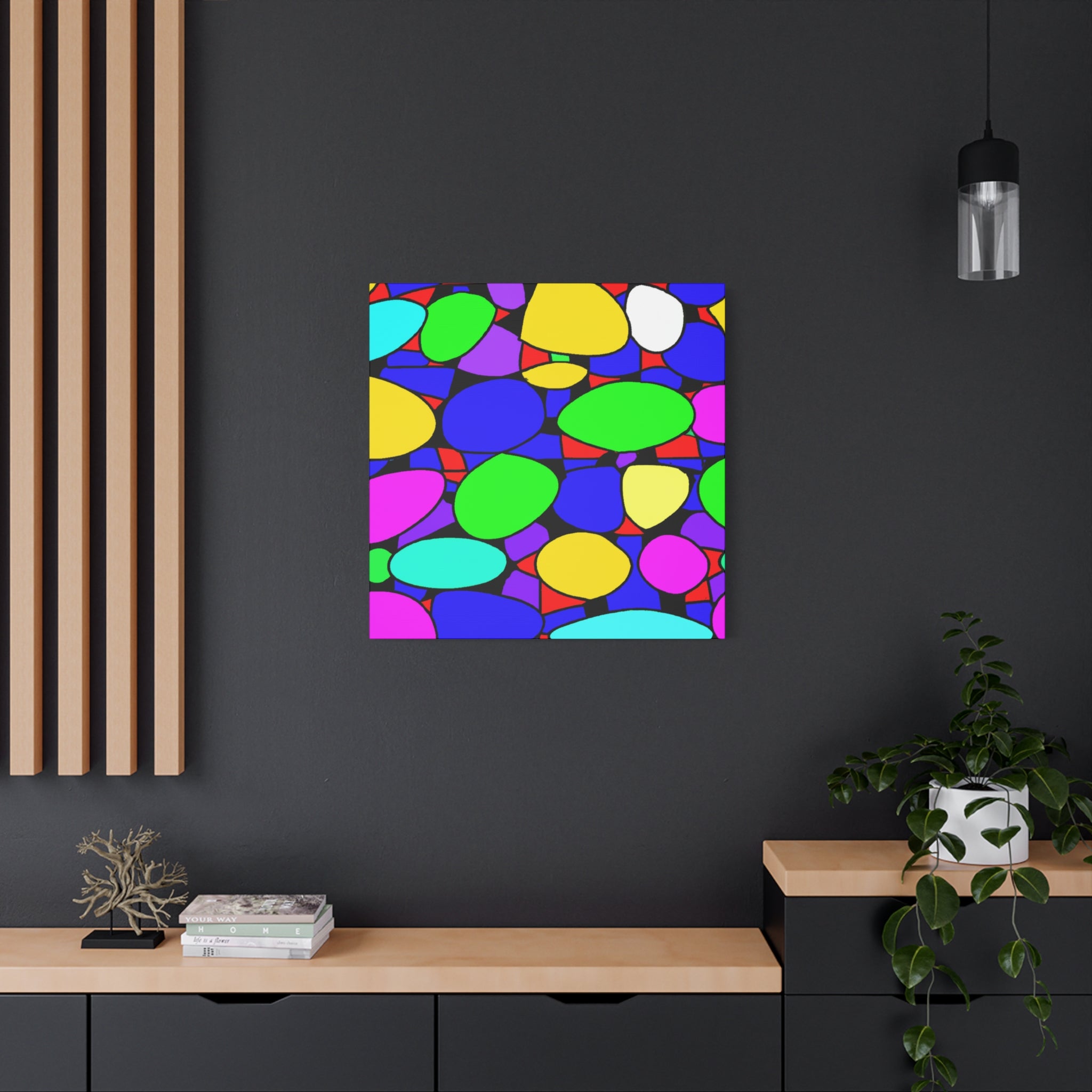 Groovy Kaleidoscope - Canvas