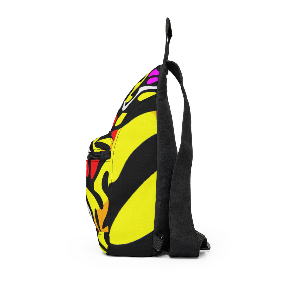 "Hippie Hues & Groovy Tunes" - Sling Bag