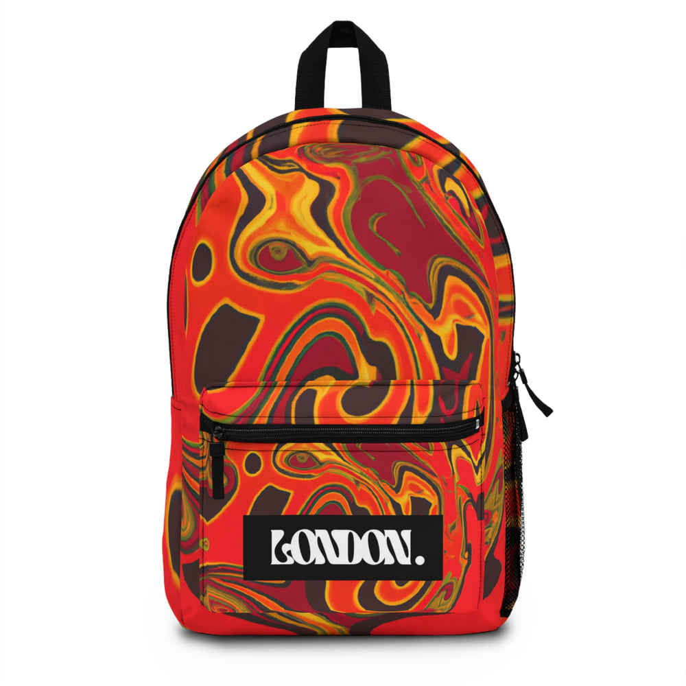 "Groovy Daze Pop Art Emporium" - Backpack