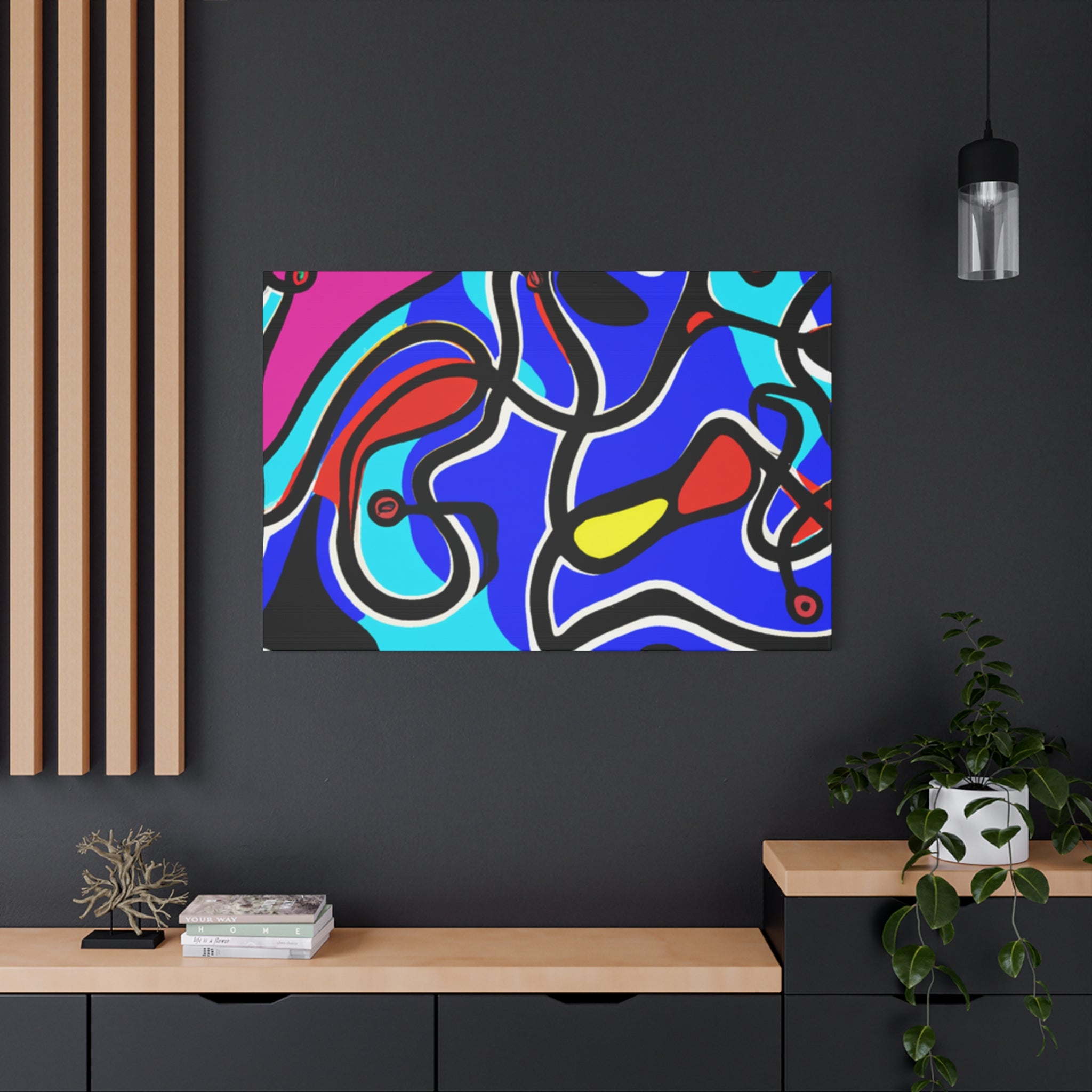 Groovy Kaleidoscope - Canvas
