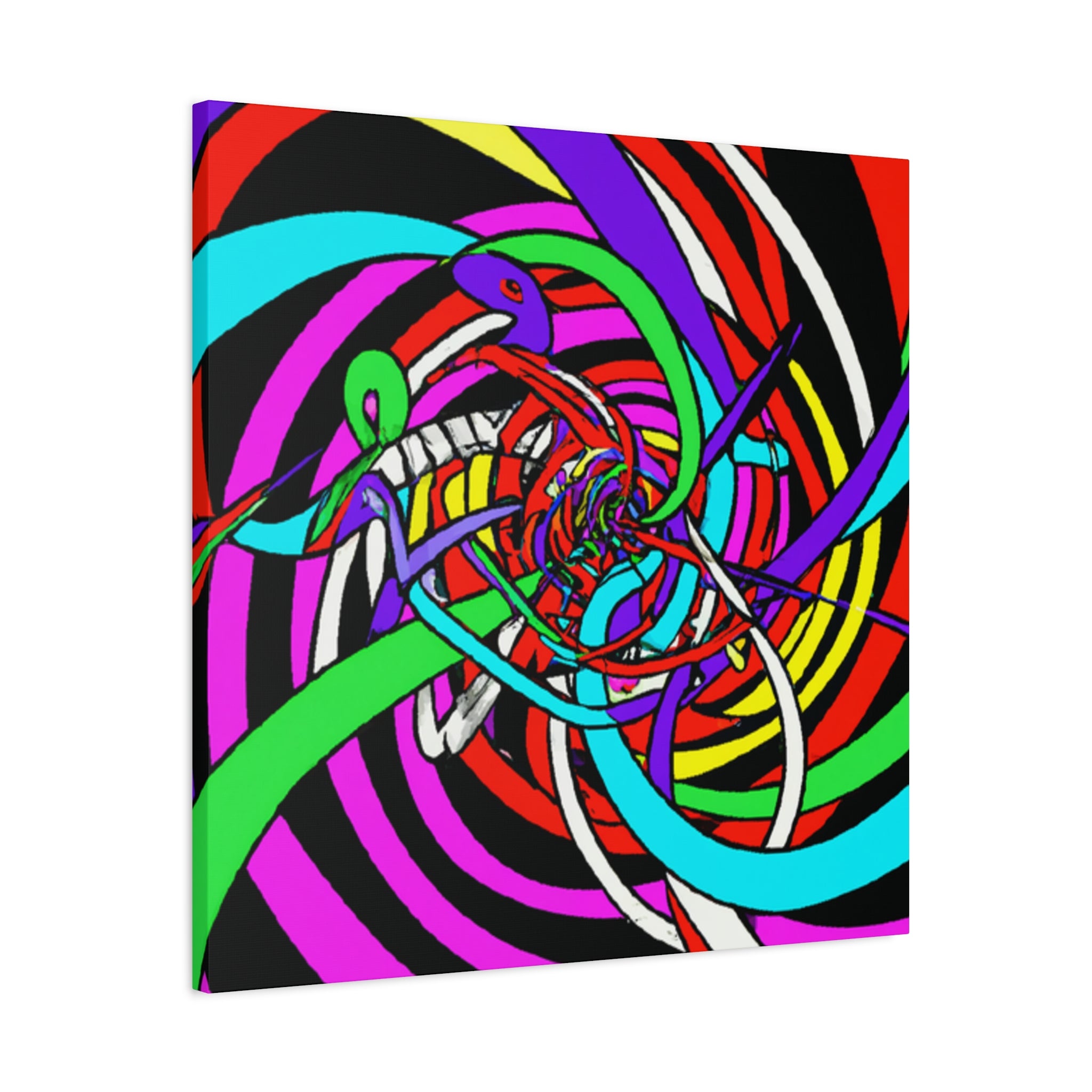 Groovy Kaleidoscope - Canvas