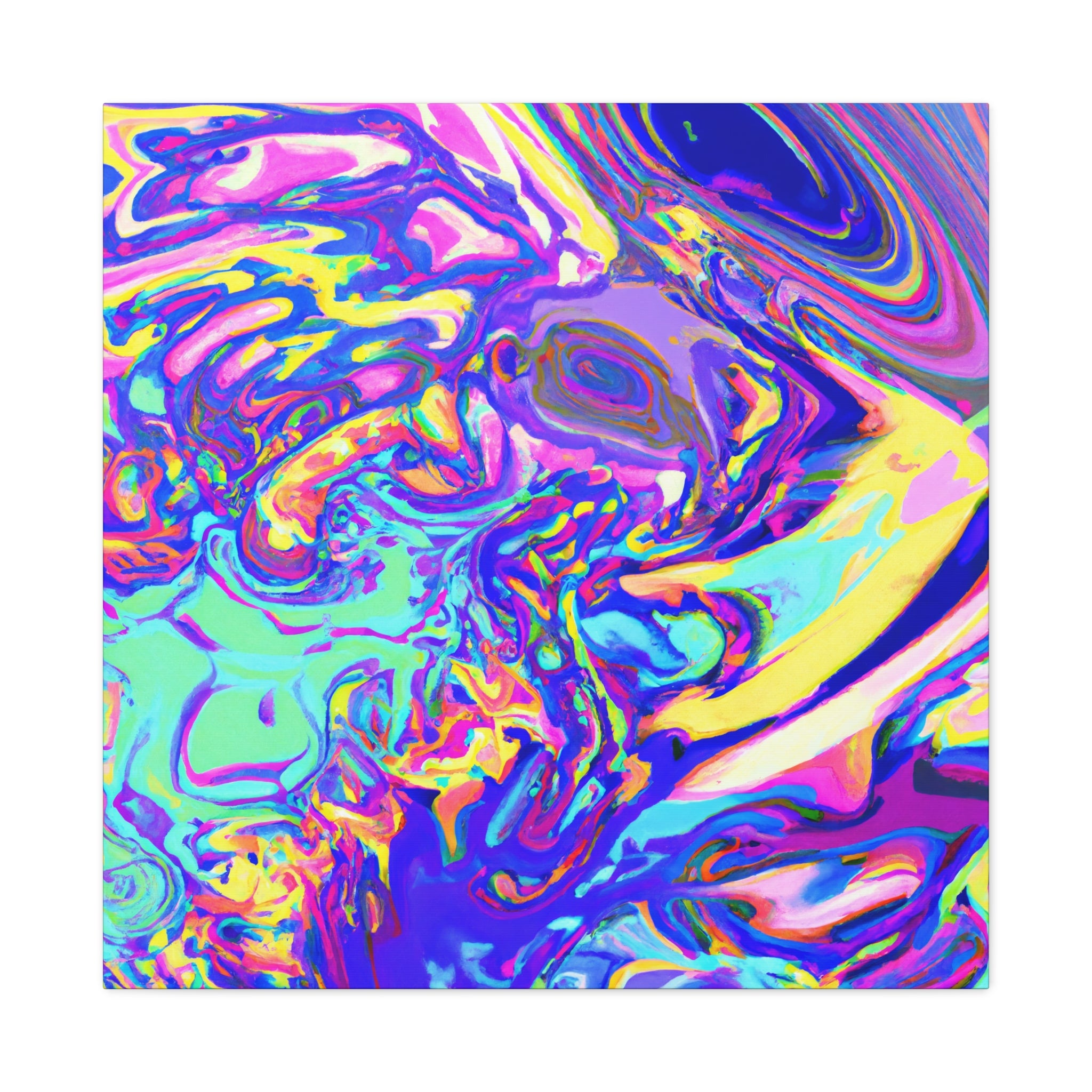 Groovy Kaleidoscope - Canvas