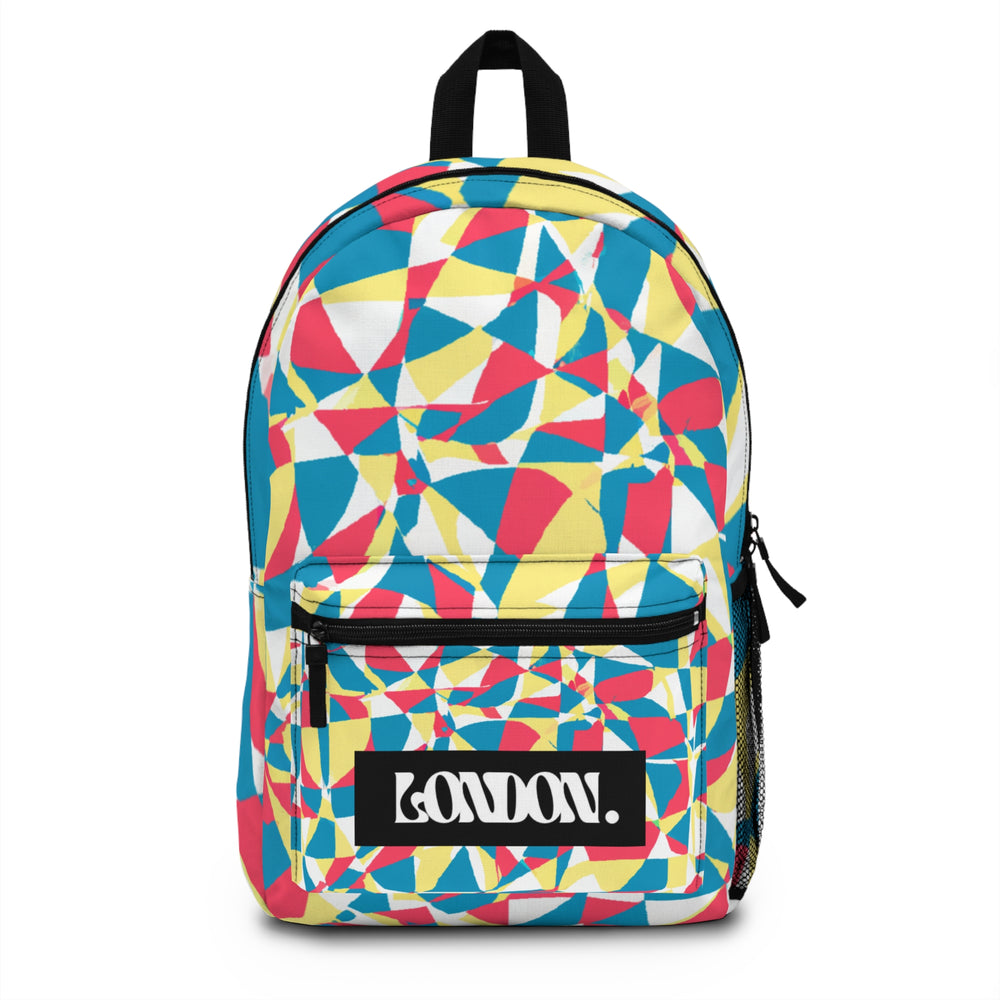 "Groovy Galaxy: Vintage Vibes & Psychedelic Pop Art" - Backpack