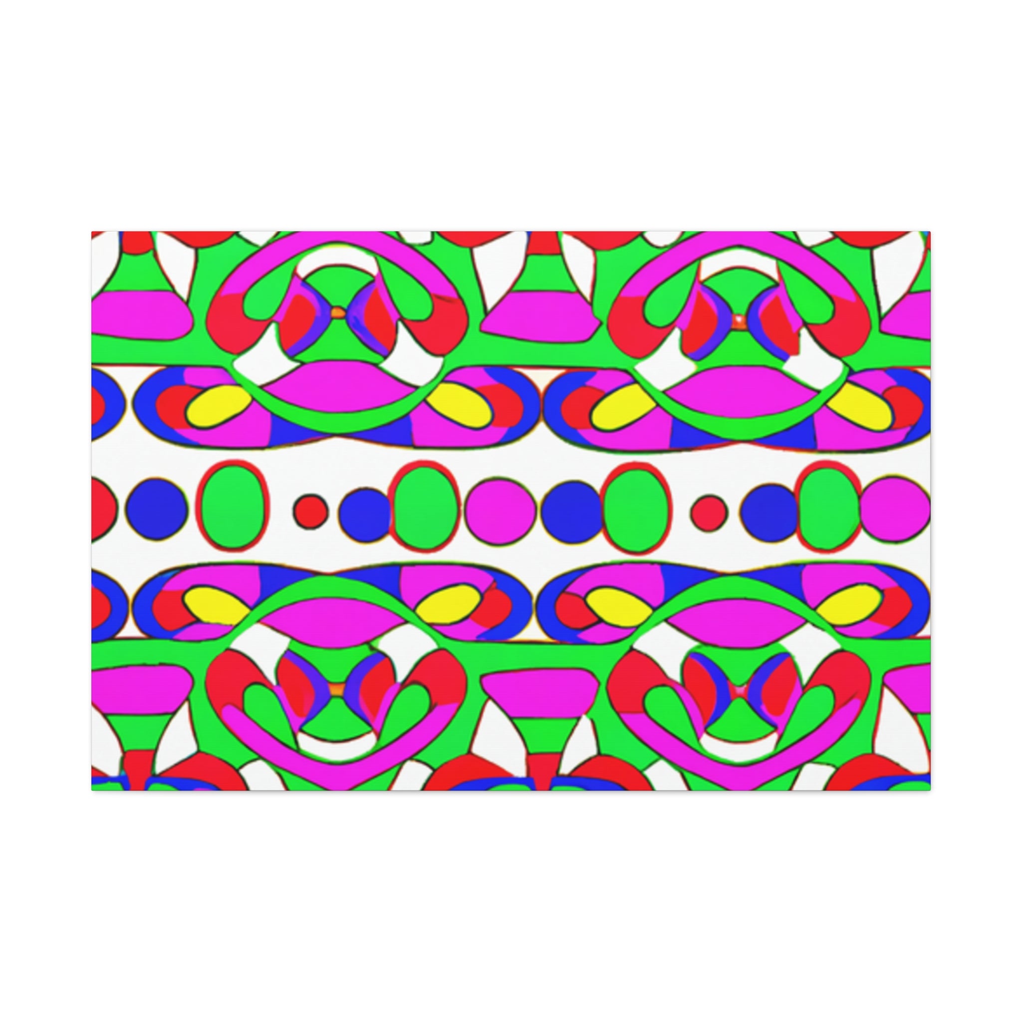 Groovy Kaleidoscope - Canvas