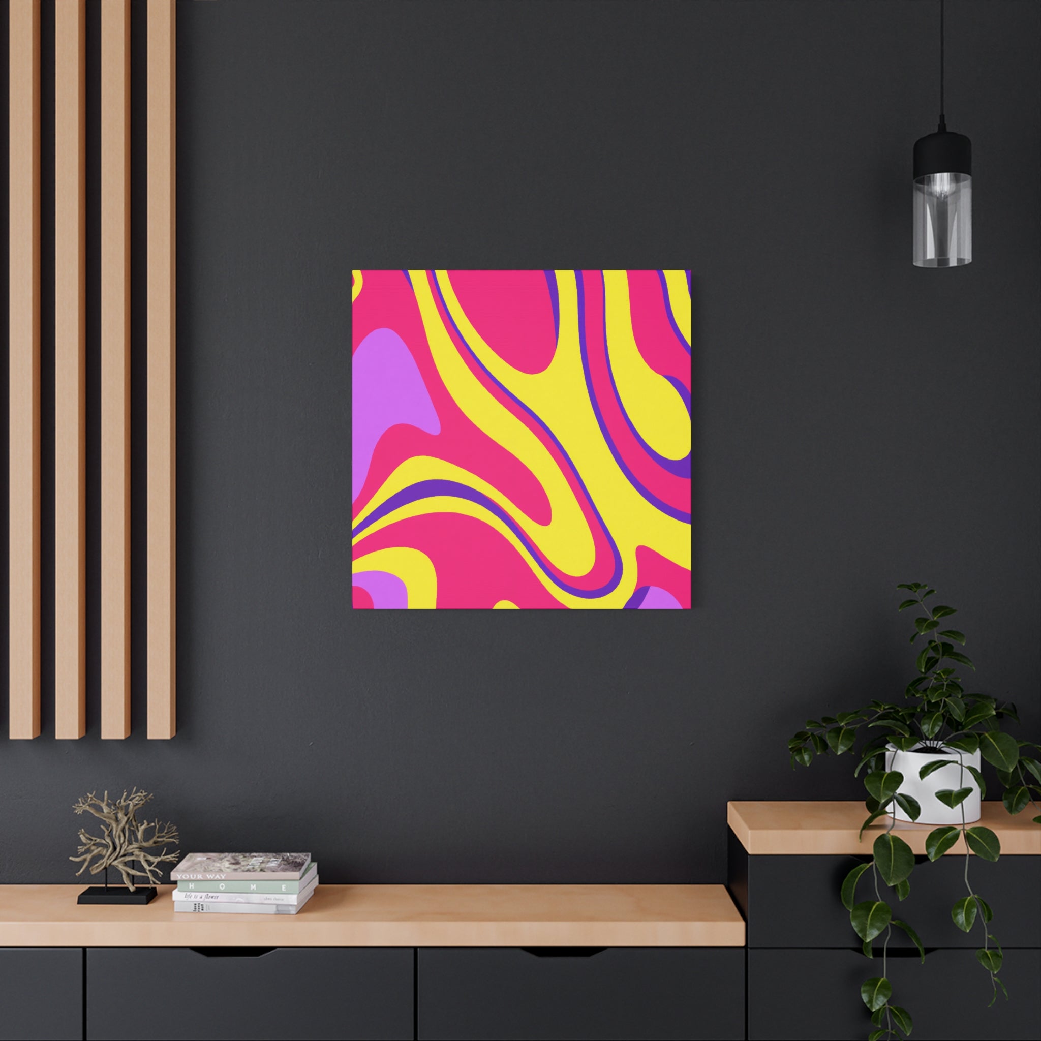 Groovy Petal - Canvas
