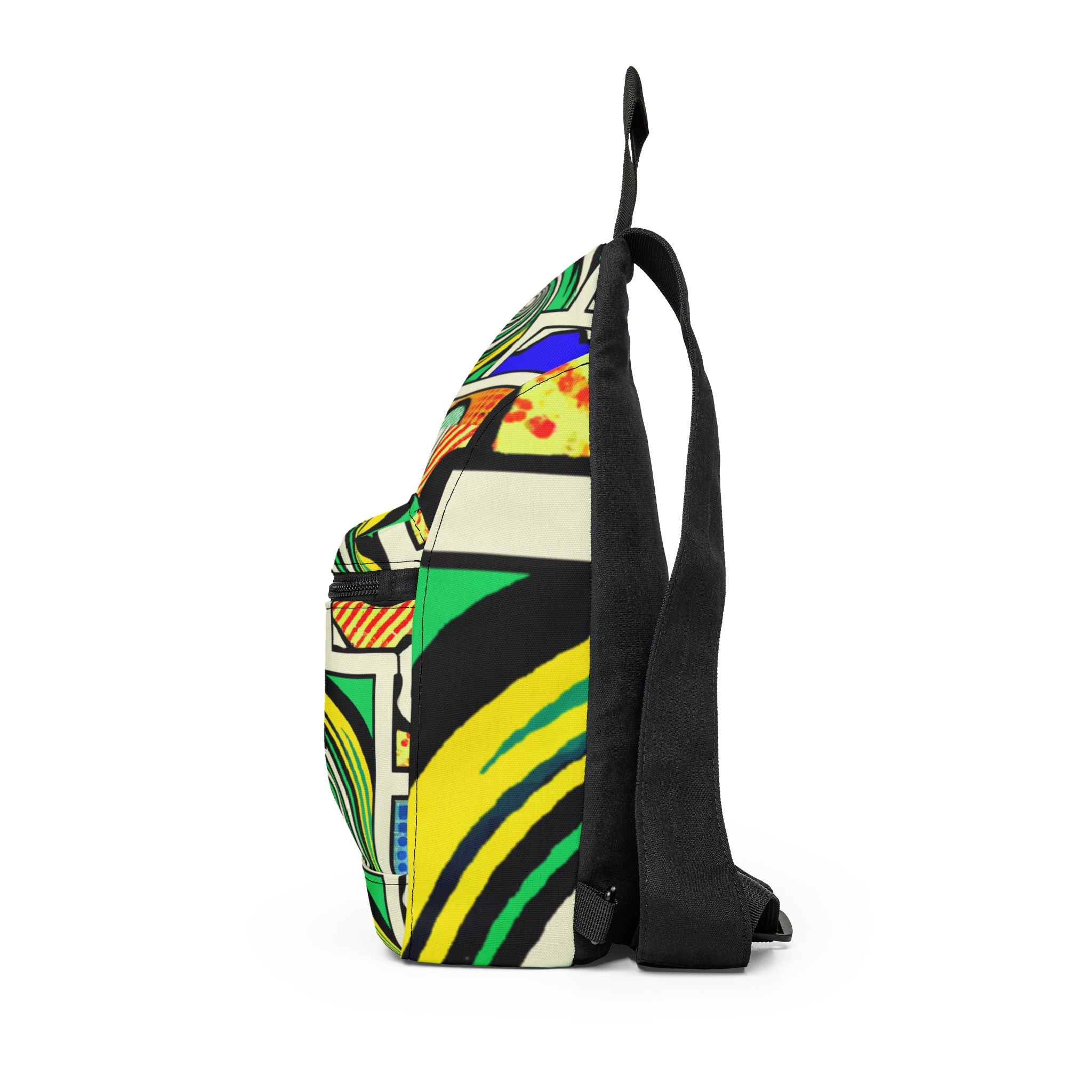 "Psychedelic Starburst Emporium" - Sling Bag