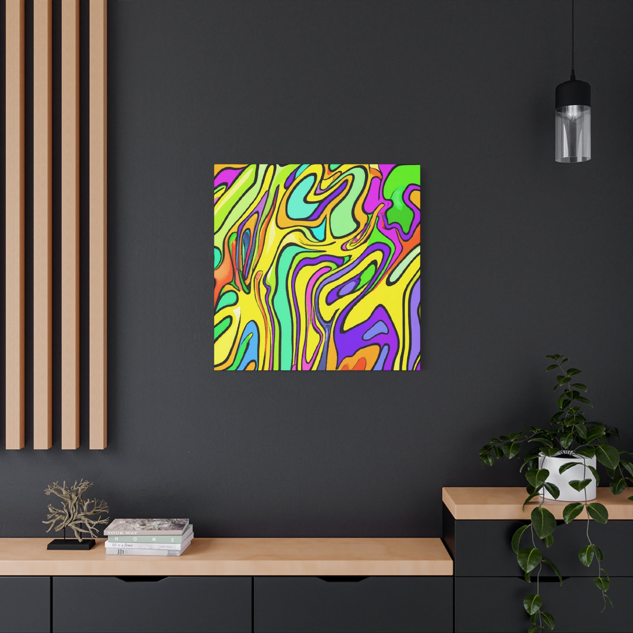 Groovy Whirlwind - Canvas