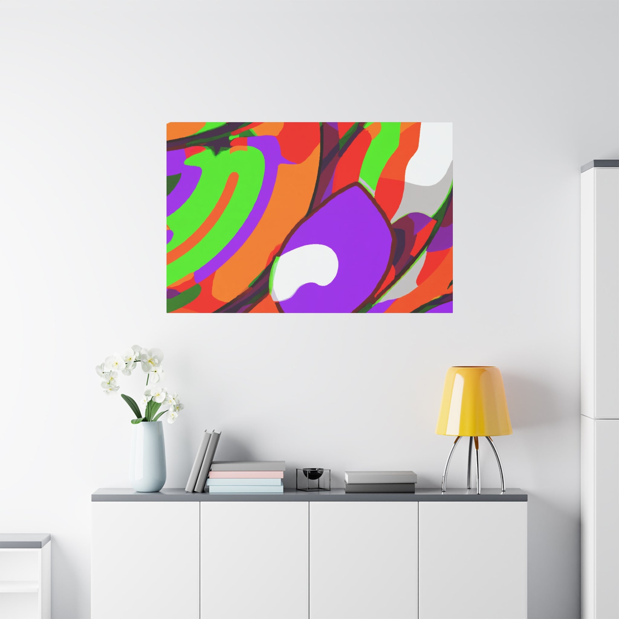 Groovy Whirlwind - Canvas
