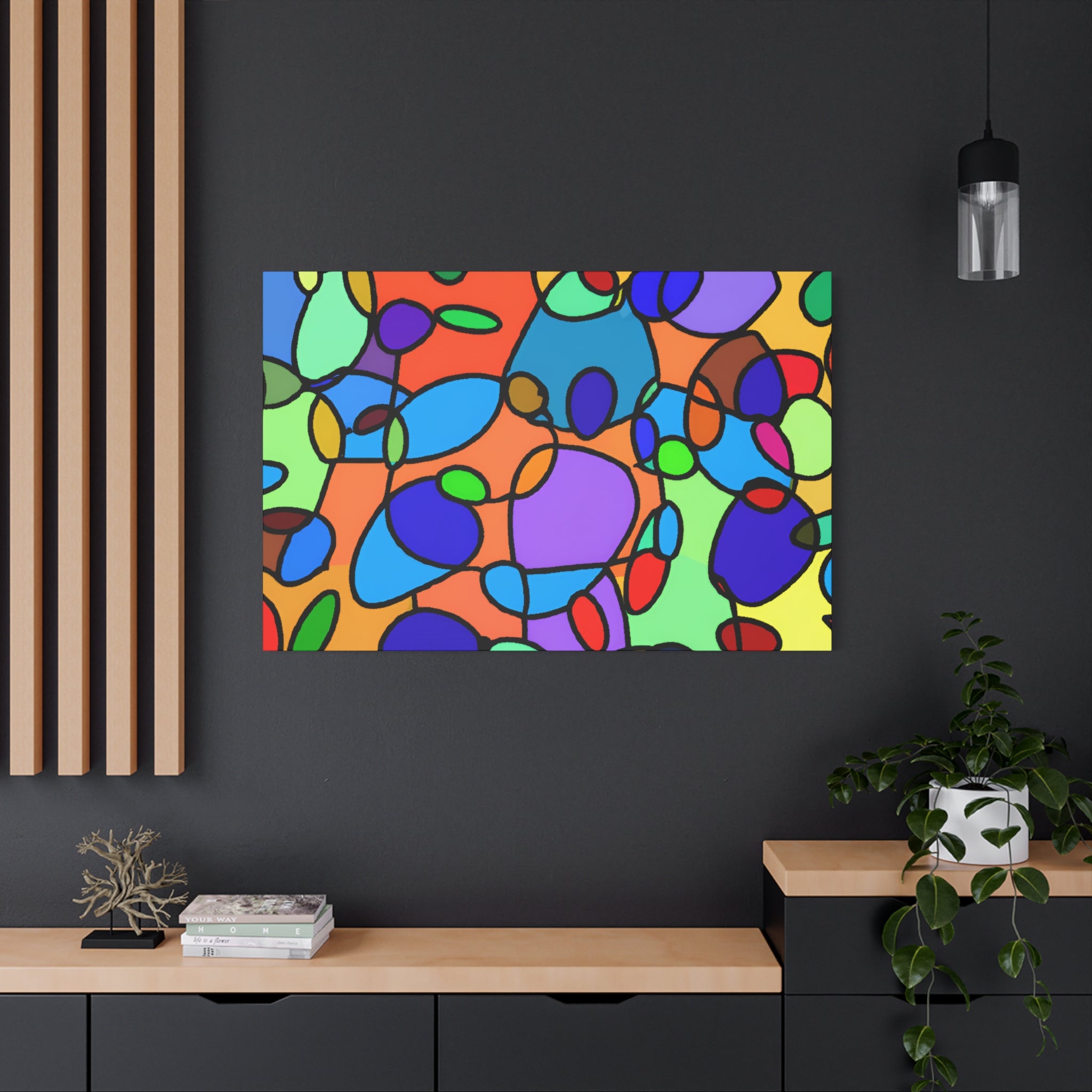 Groovy Galaxy - Canvas