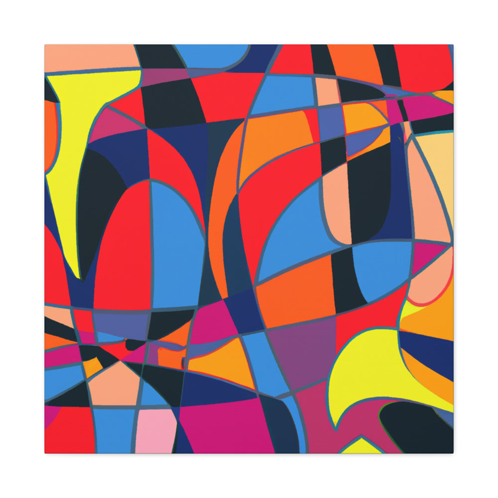 Groovy Kaleidoscope - Canvas