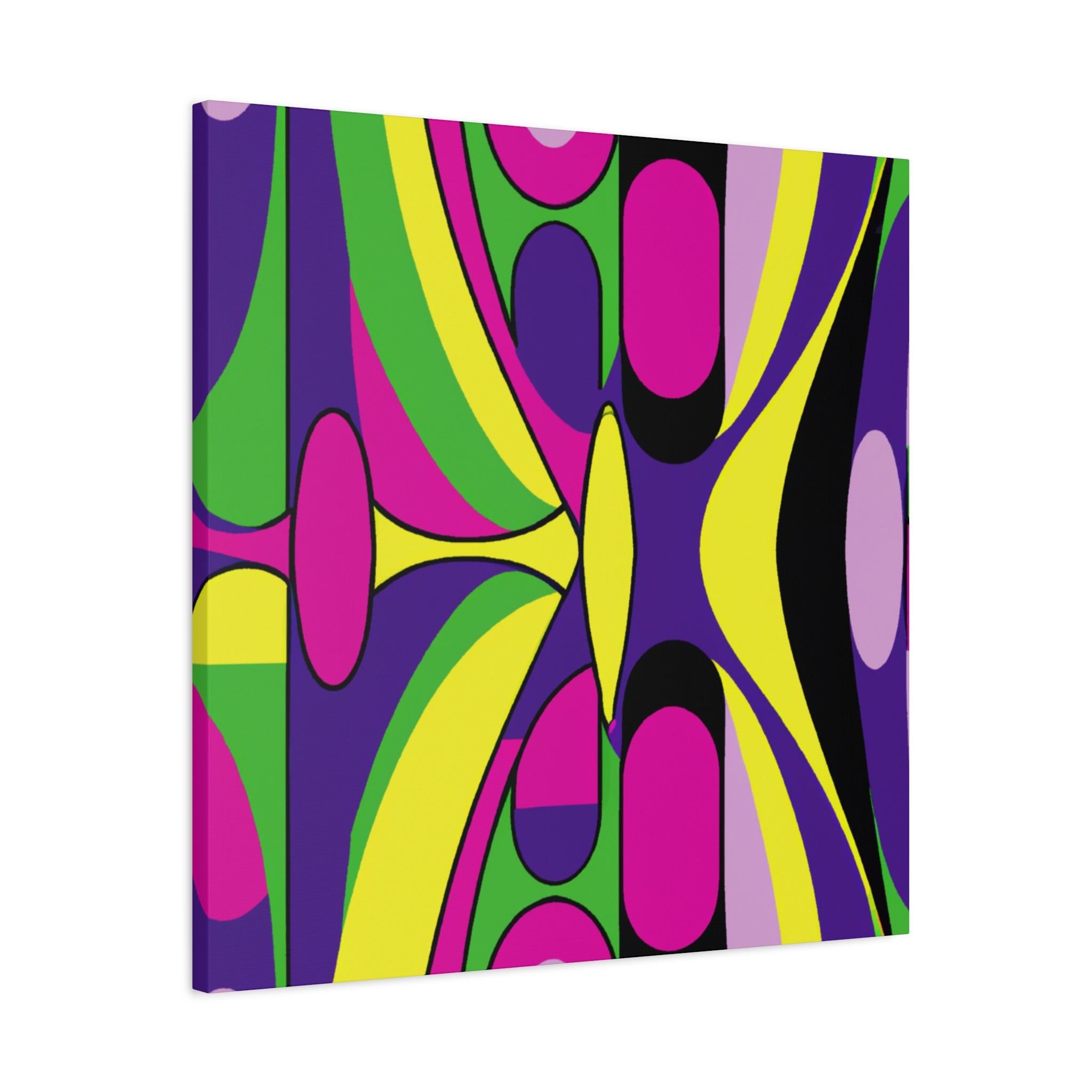 Groovy Kaleidoscope - Canvas