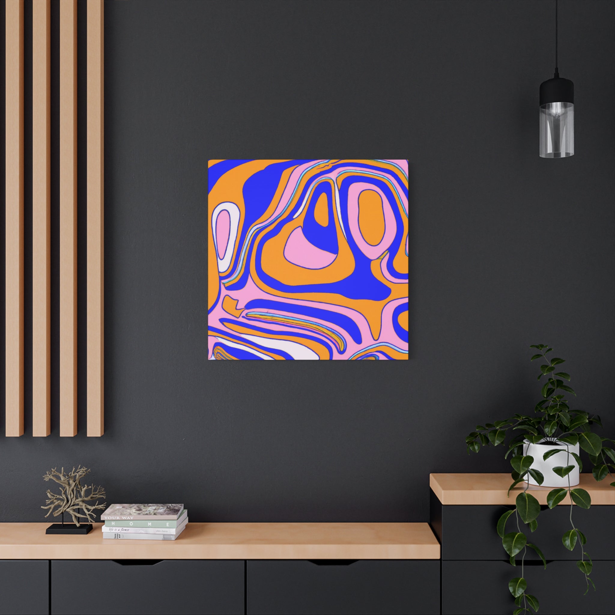 Groovy Spectrum - Canvas