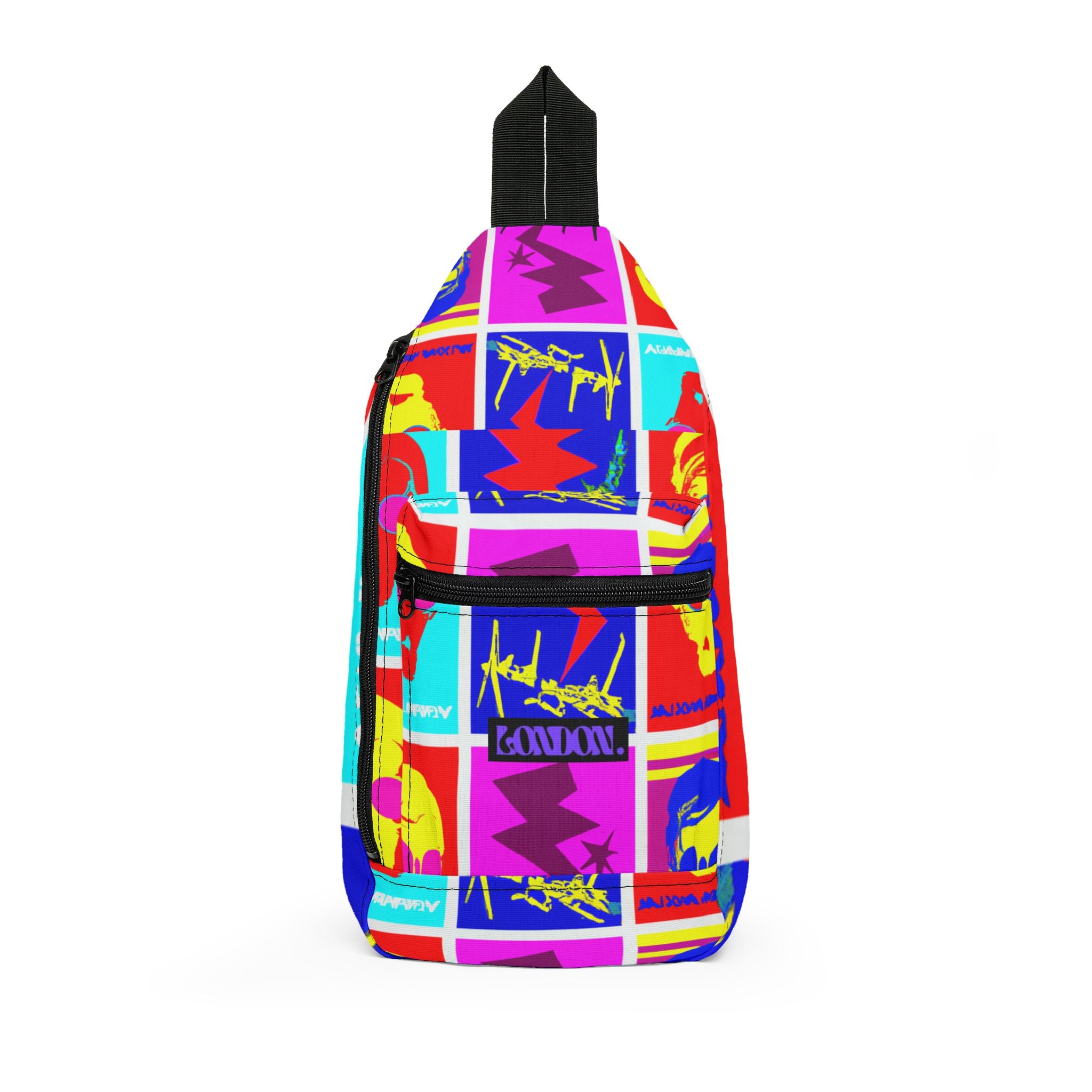 "Groovy Delights: Daisy Kinley's Psychedelic Boutique" - Sling Bag