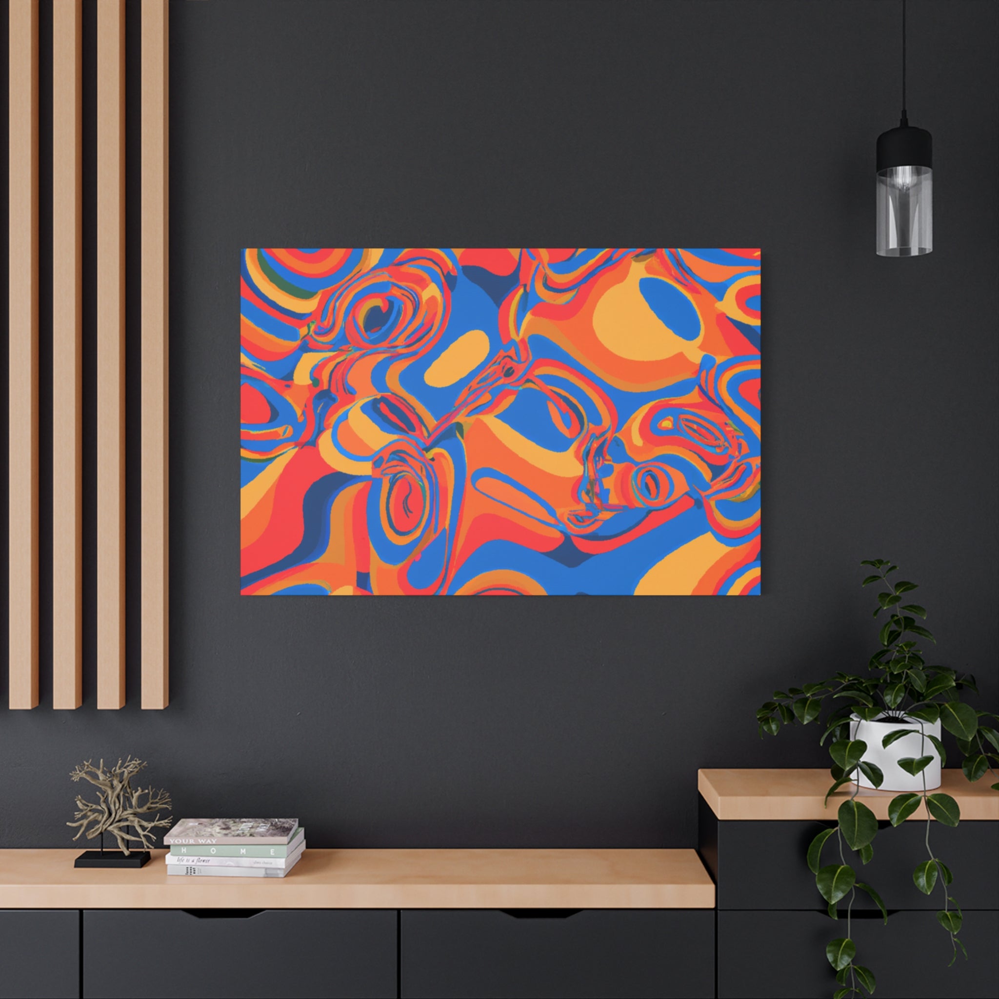 Groovy Spectrum - Canvas