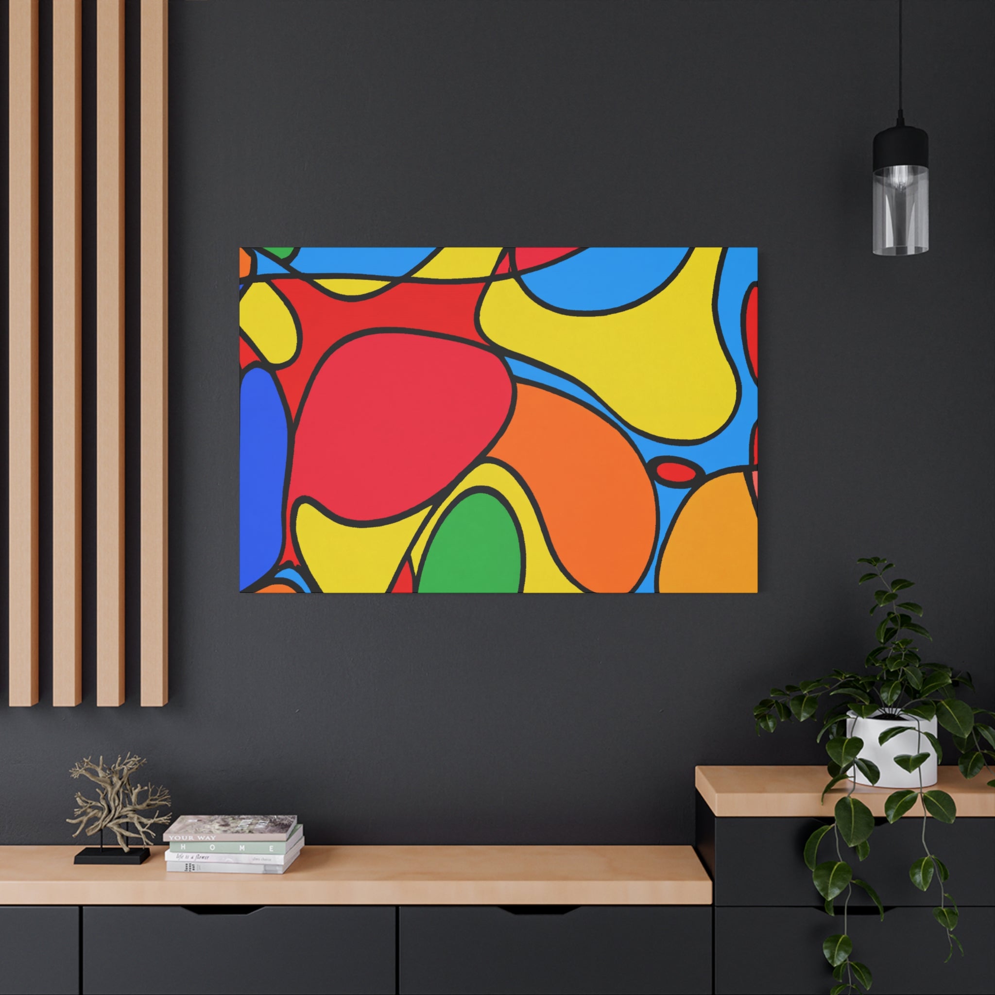 Groovy Cosmos - Canvas