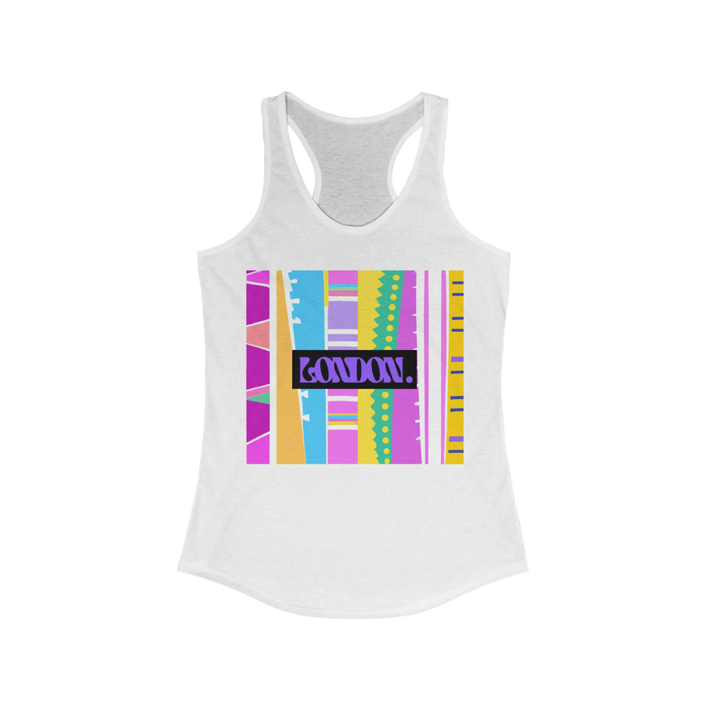 "Velvet Stardust Groove" - Racerback Tank Top