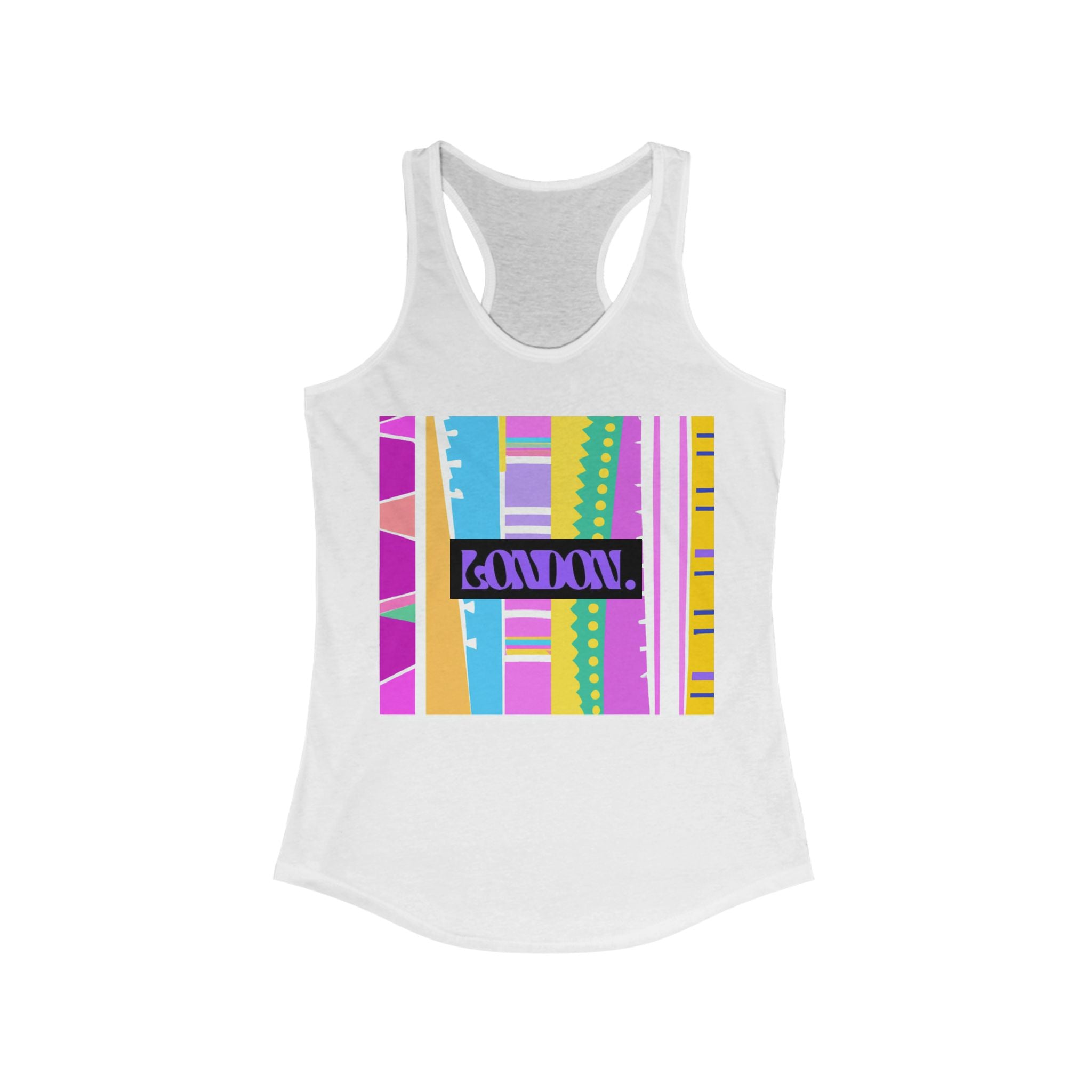 "Velvet Stardust Groove" - Racerback Tank Top