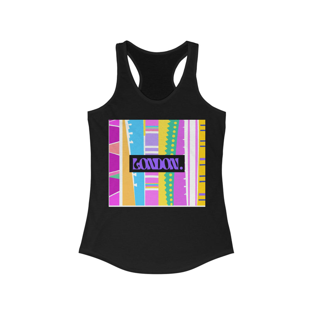 "Velvet Stardust Groove" - Racerback Tank Top