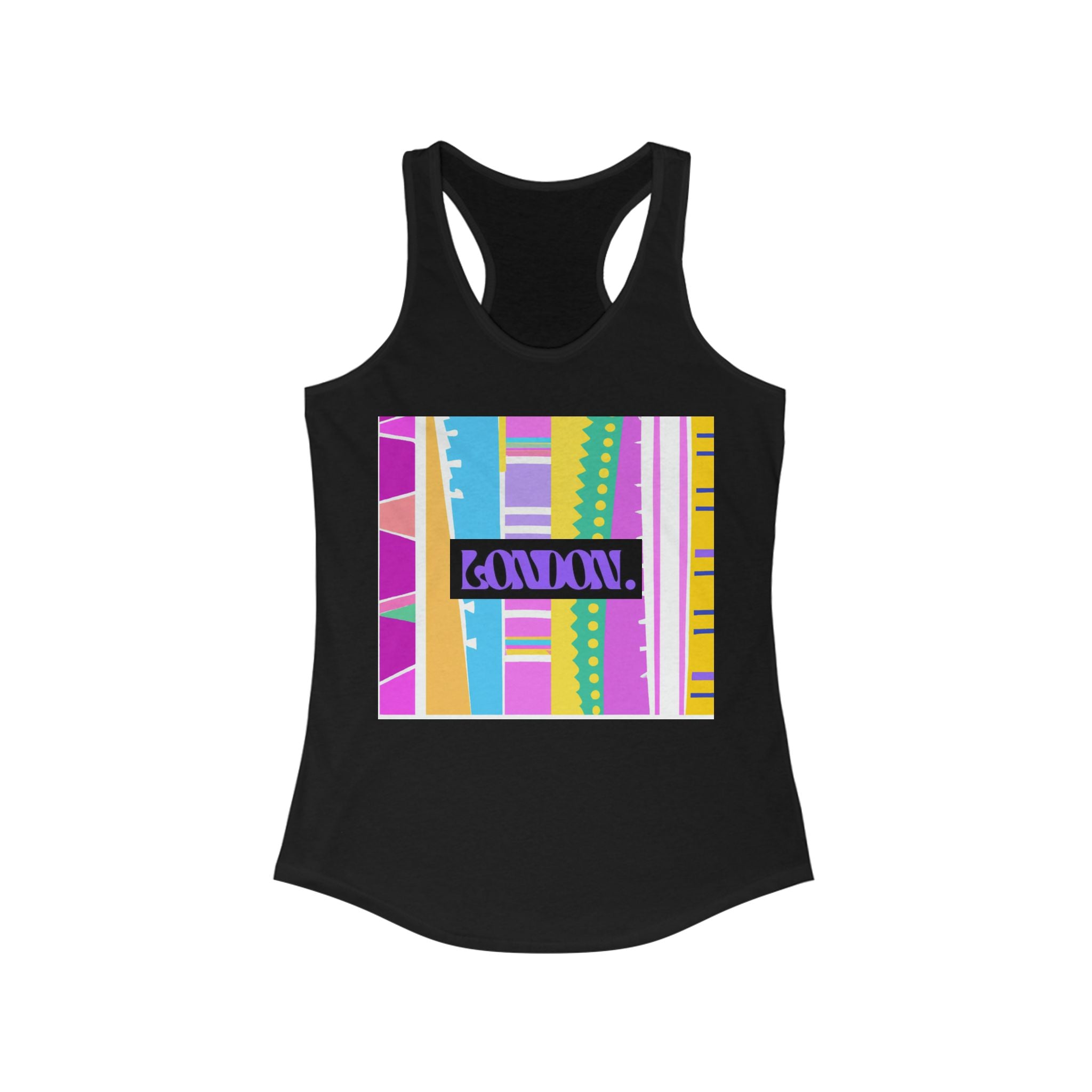 "Velvet Stardust Groove" - Racerback Tank Top