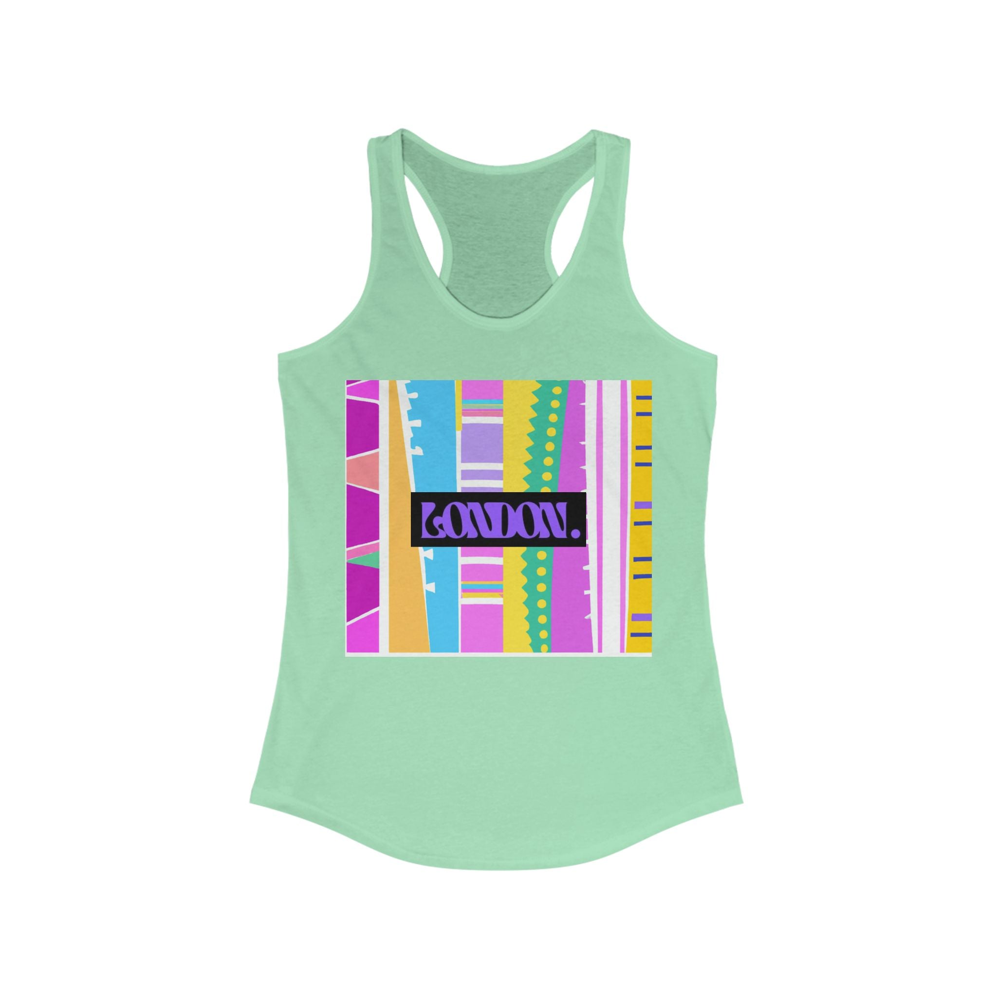 "Velvet Stardust Groove" - Racerback Tank Top