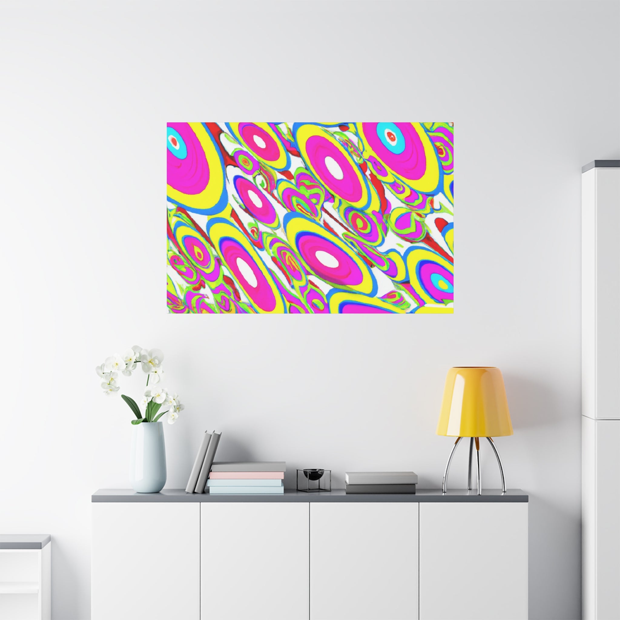 Groovy Kaleidoscope - Canvas