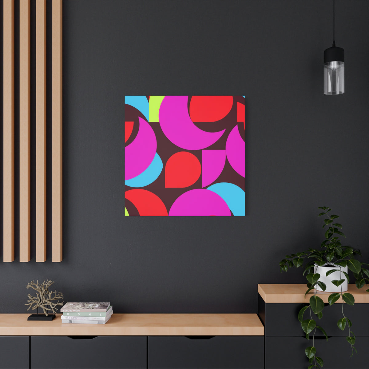 "Crescent Carnaby" - Canvas