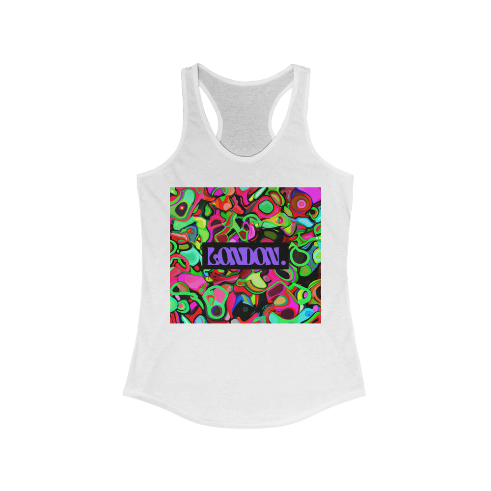 "Kaleidoscope Daniels" - Racerback Tank Top