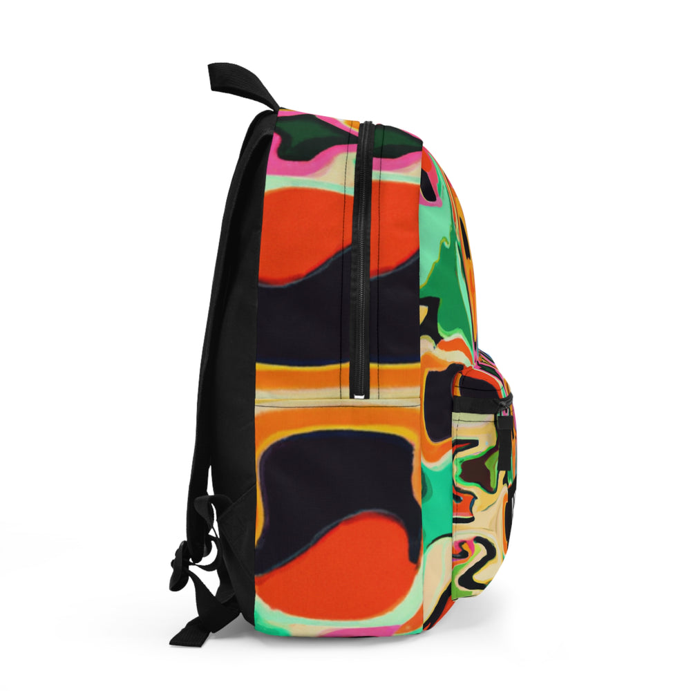 "Groovy Kaleidoscope Emporium" - Backpack