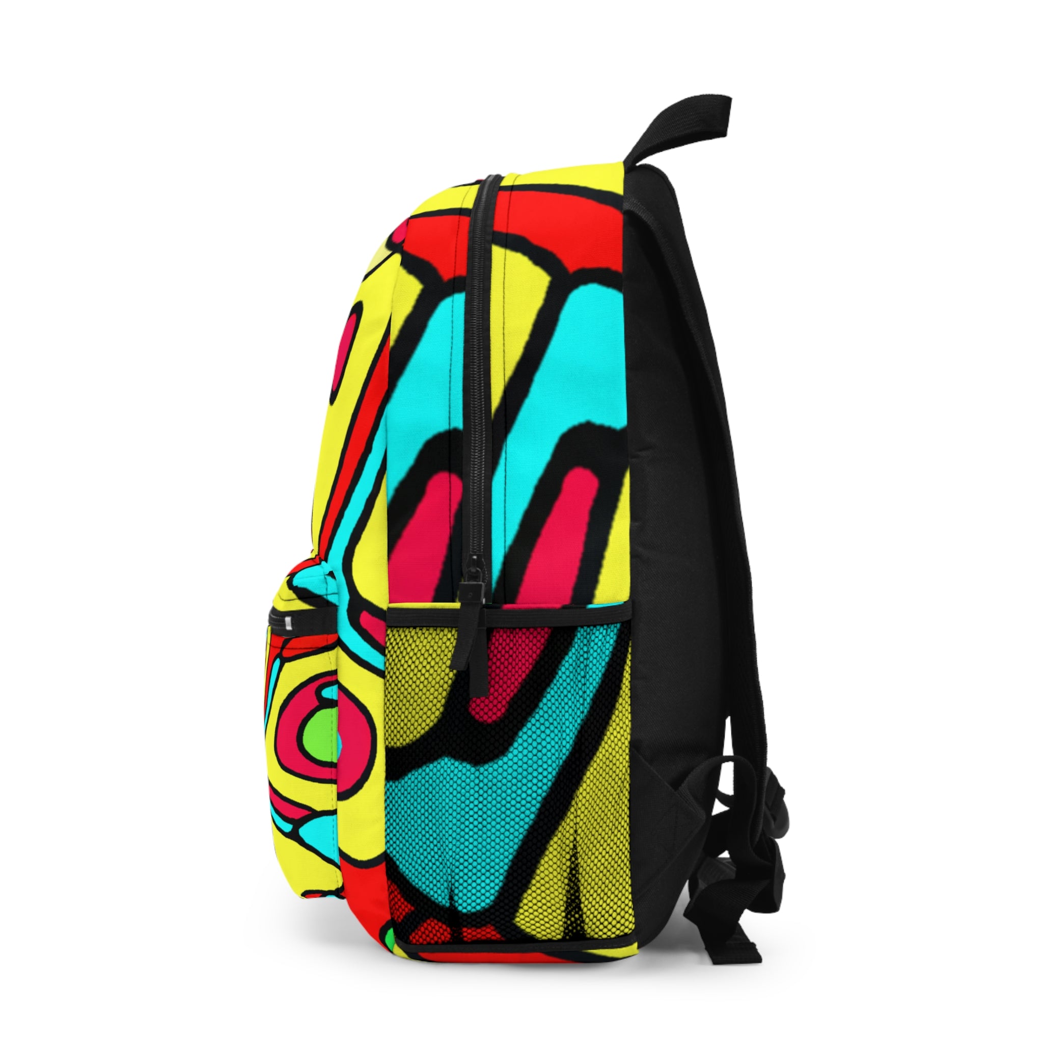 "Groovy Mirage: Vintage Pop Revival" - Backpack