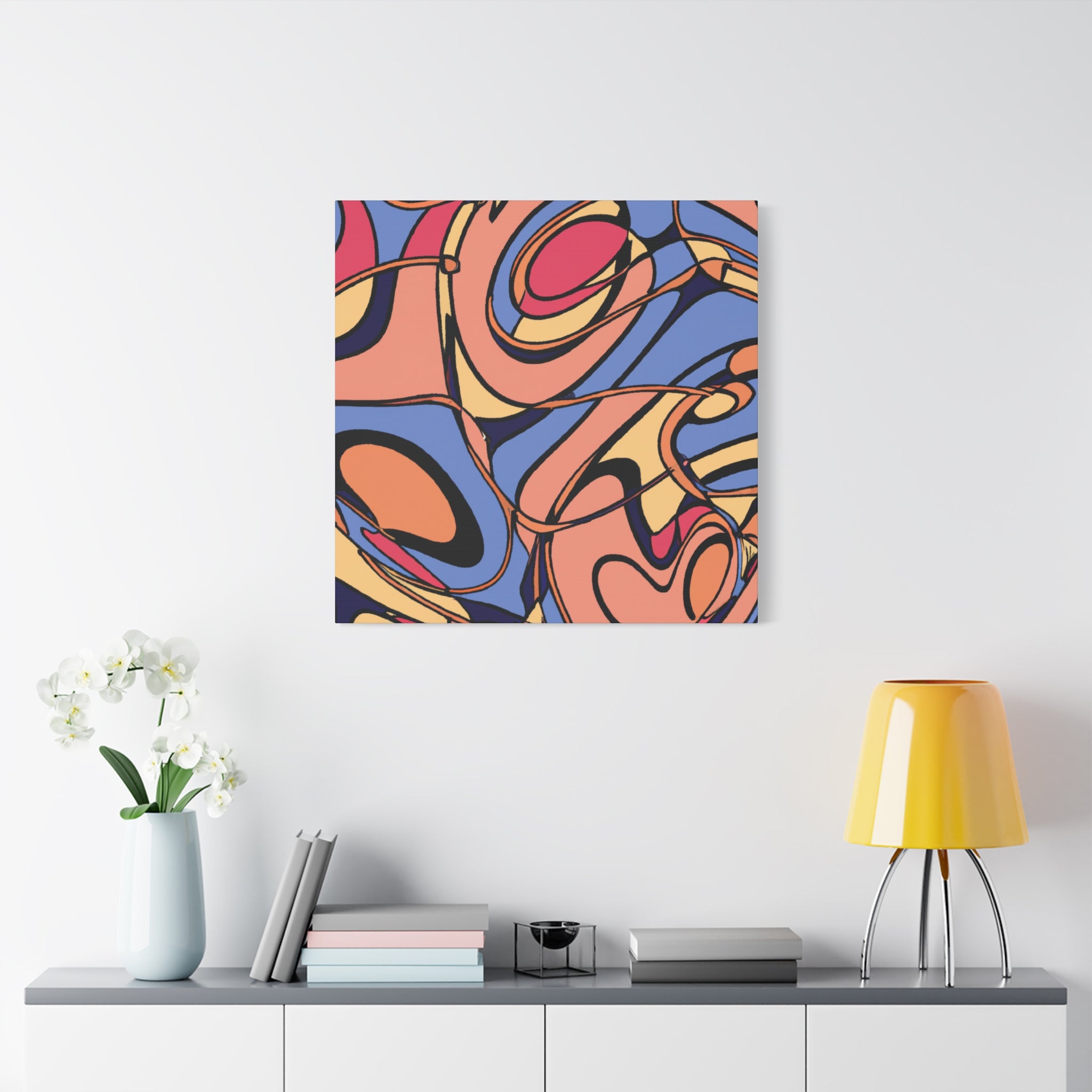 Groovy Kaleidoscope - Canvas