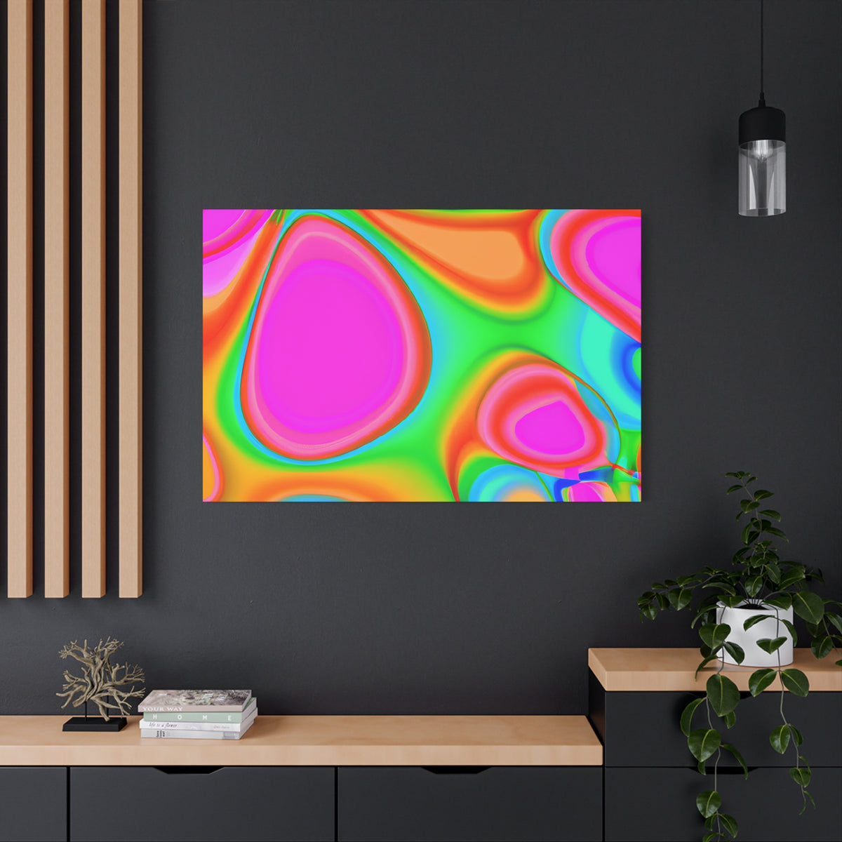 "Groove Petal" - Canvas