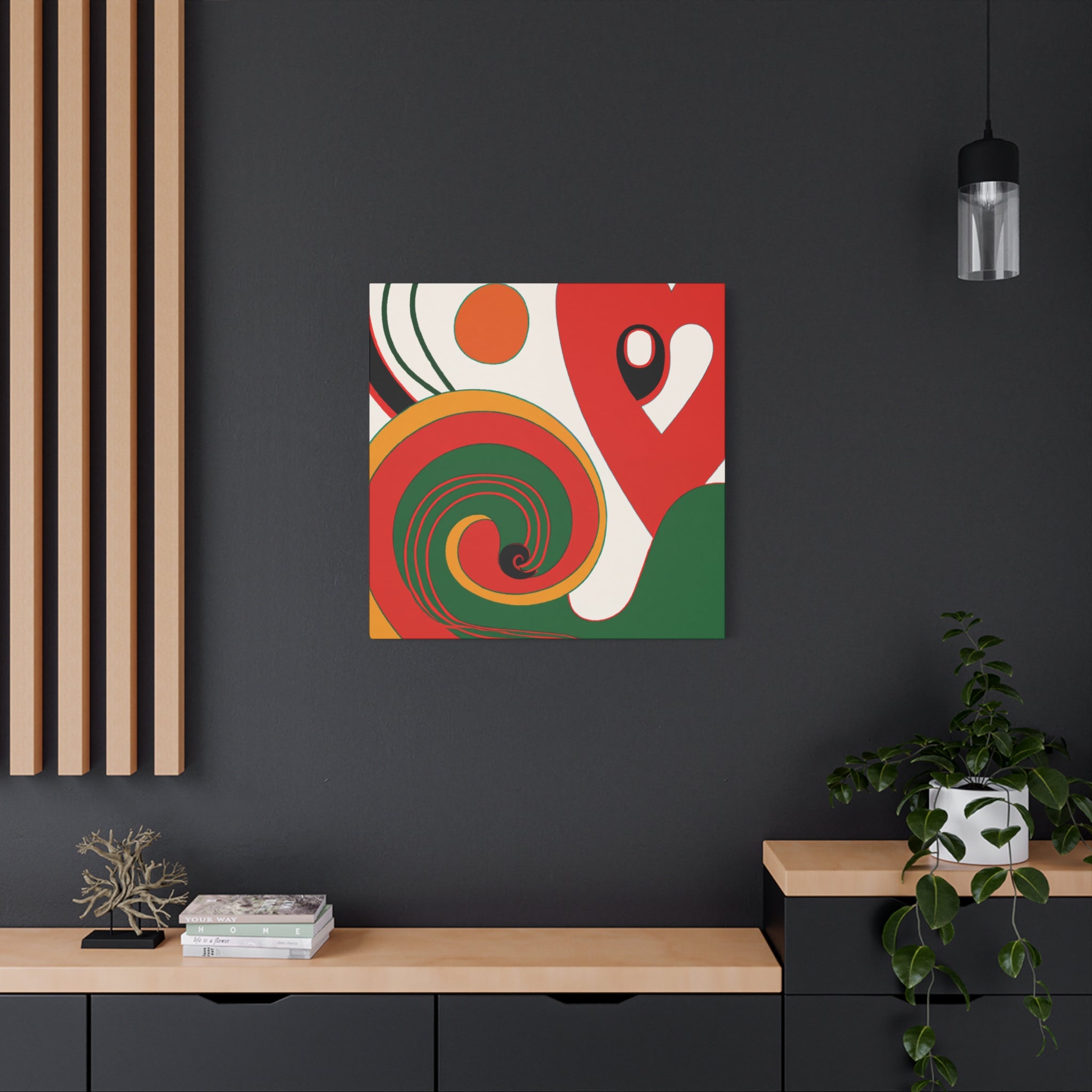 Groovy Kaleidoscope - Canvas