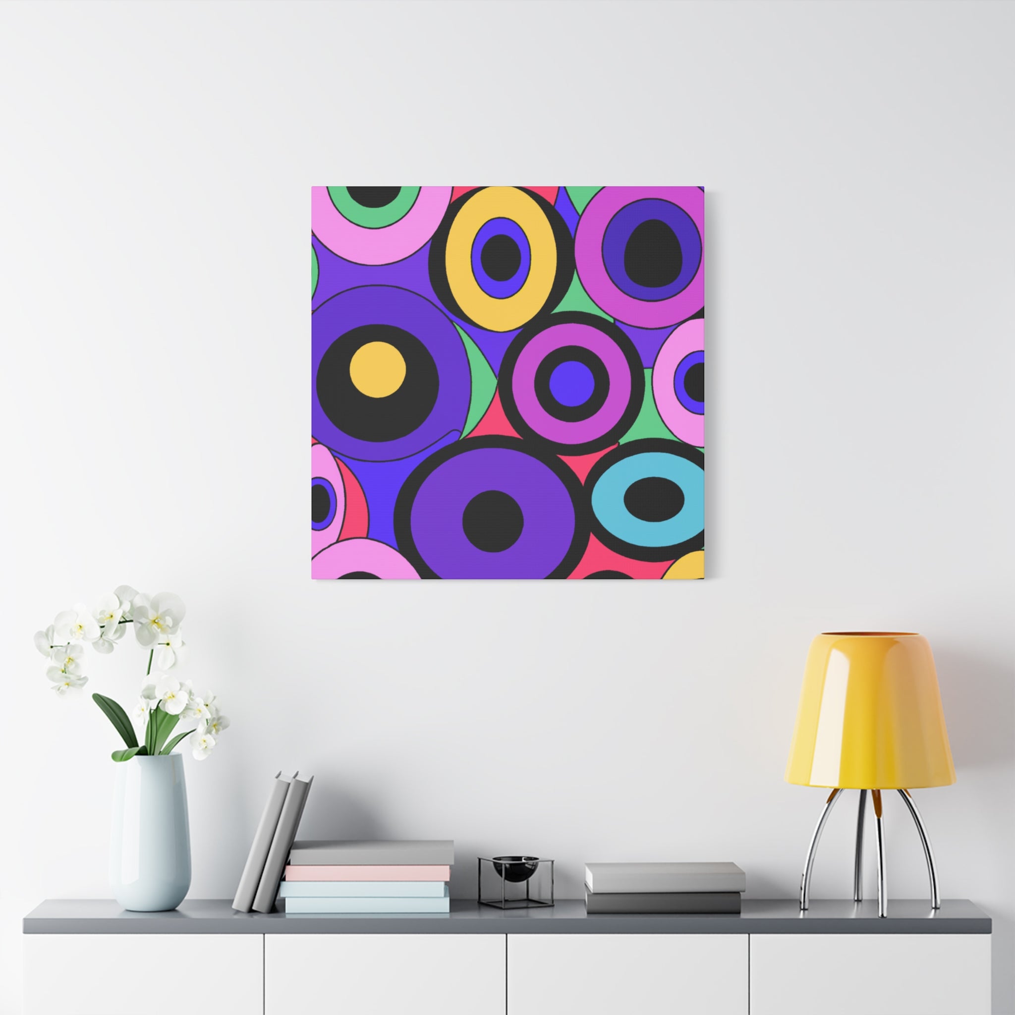 Groovy Kaleidoscope - Canvas