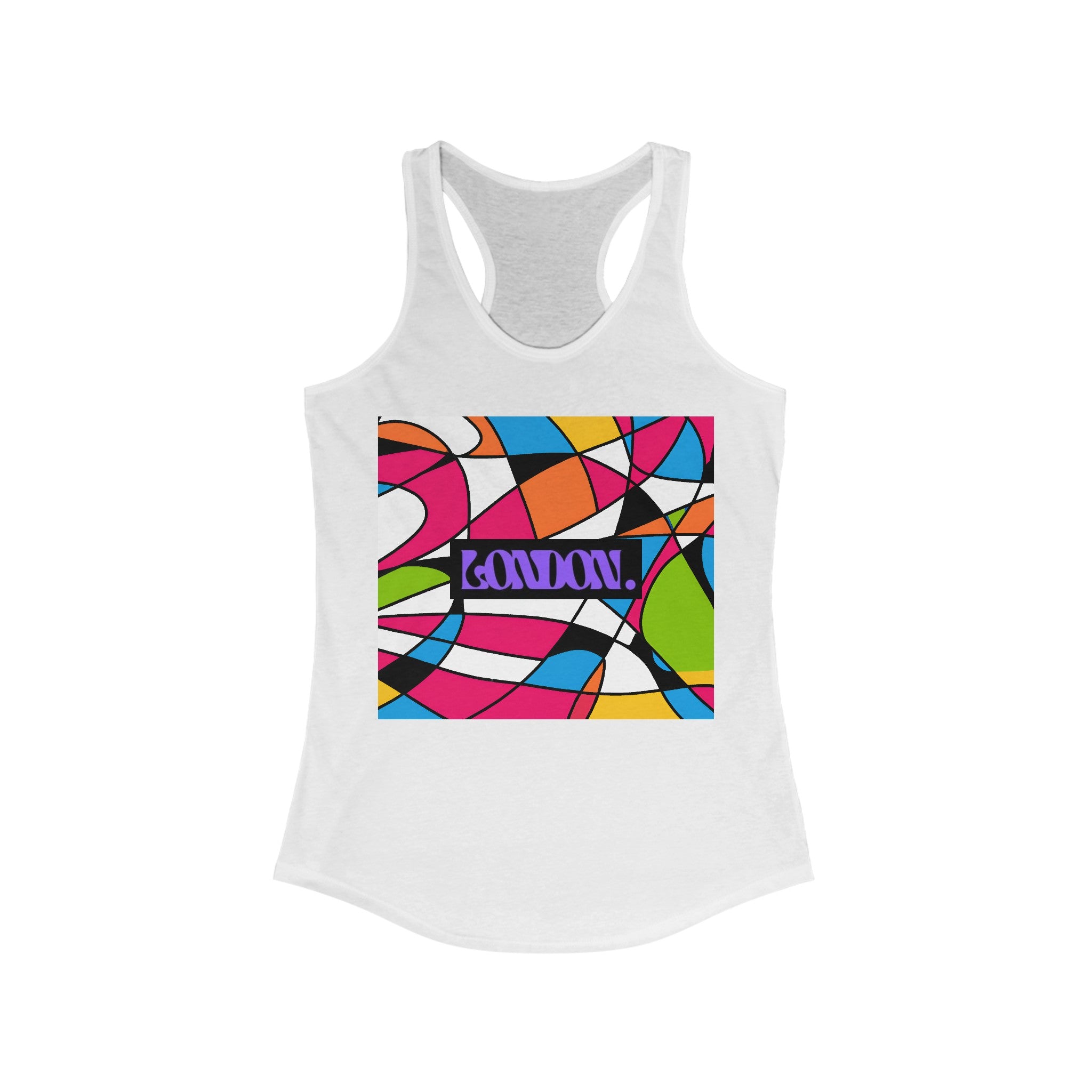 "Groovy Mirage" - Racerback Tank Top