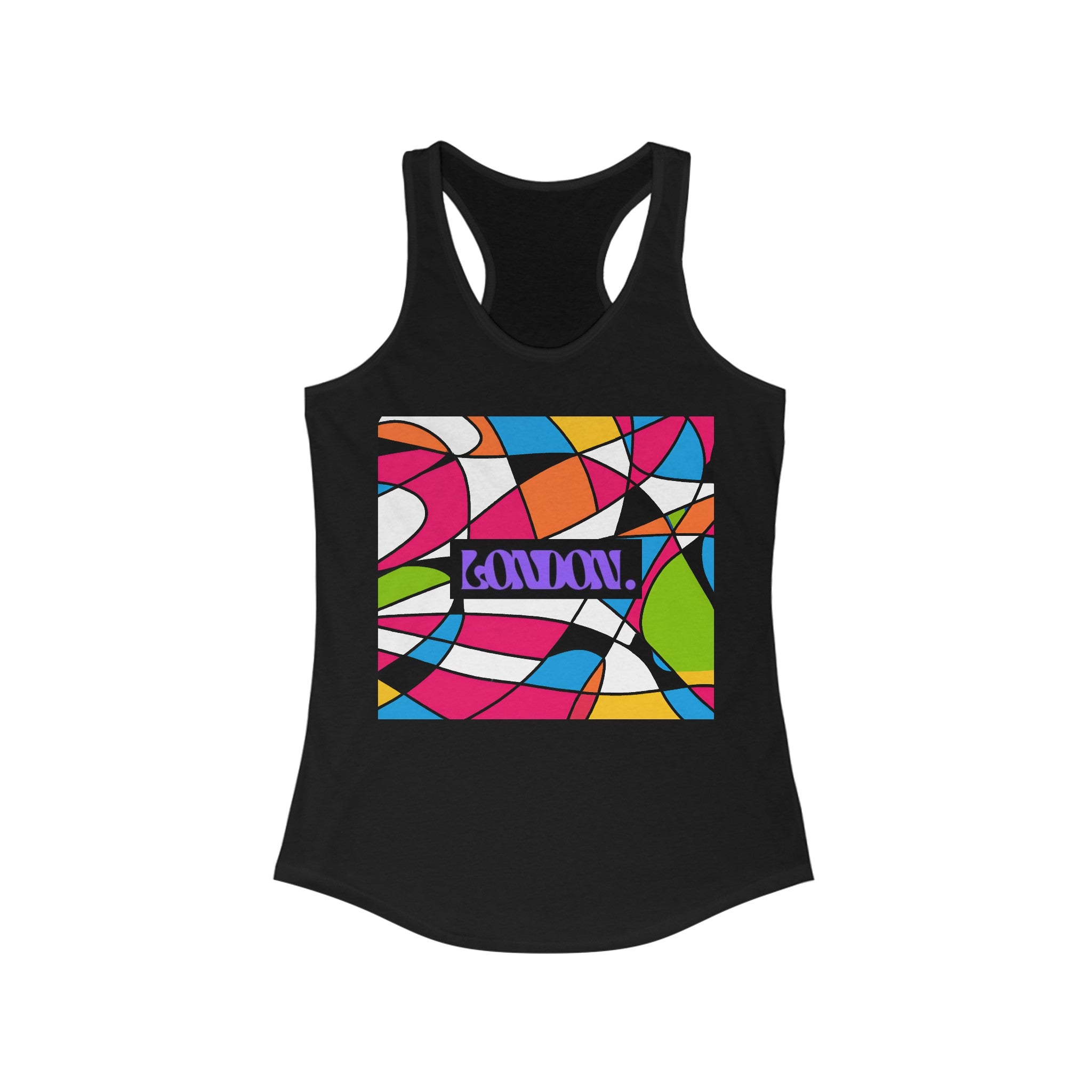 "Groovy Mirage" - Racerback Tank Top